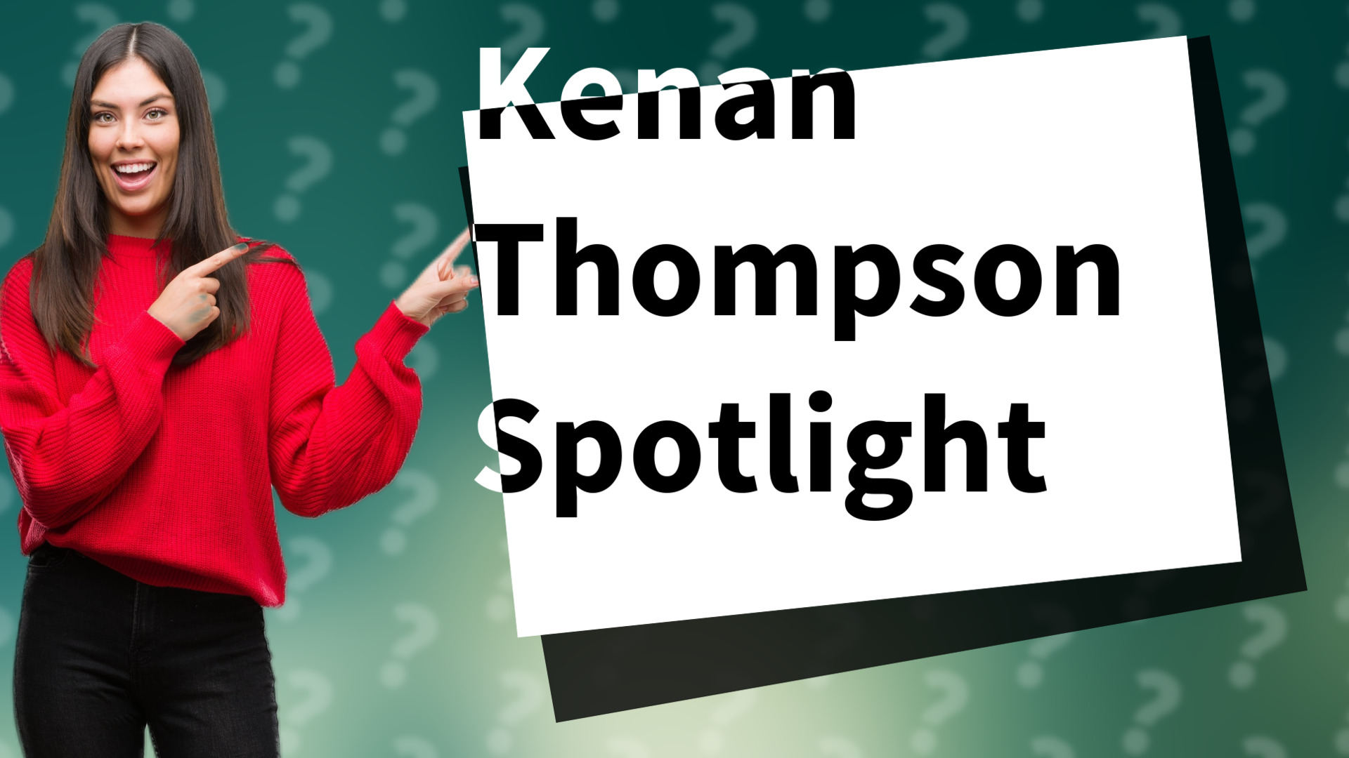 Kenan Thompson Spotlight