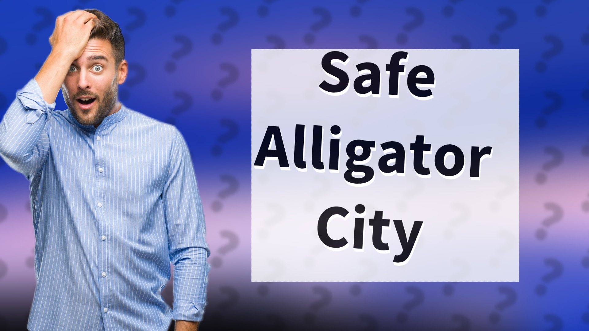 Safe Alligator City