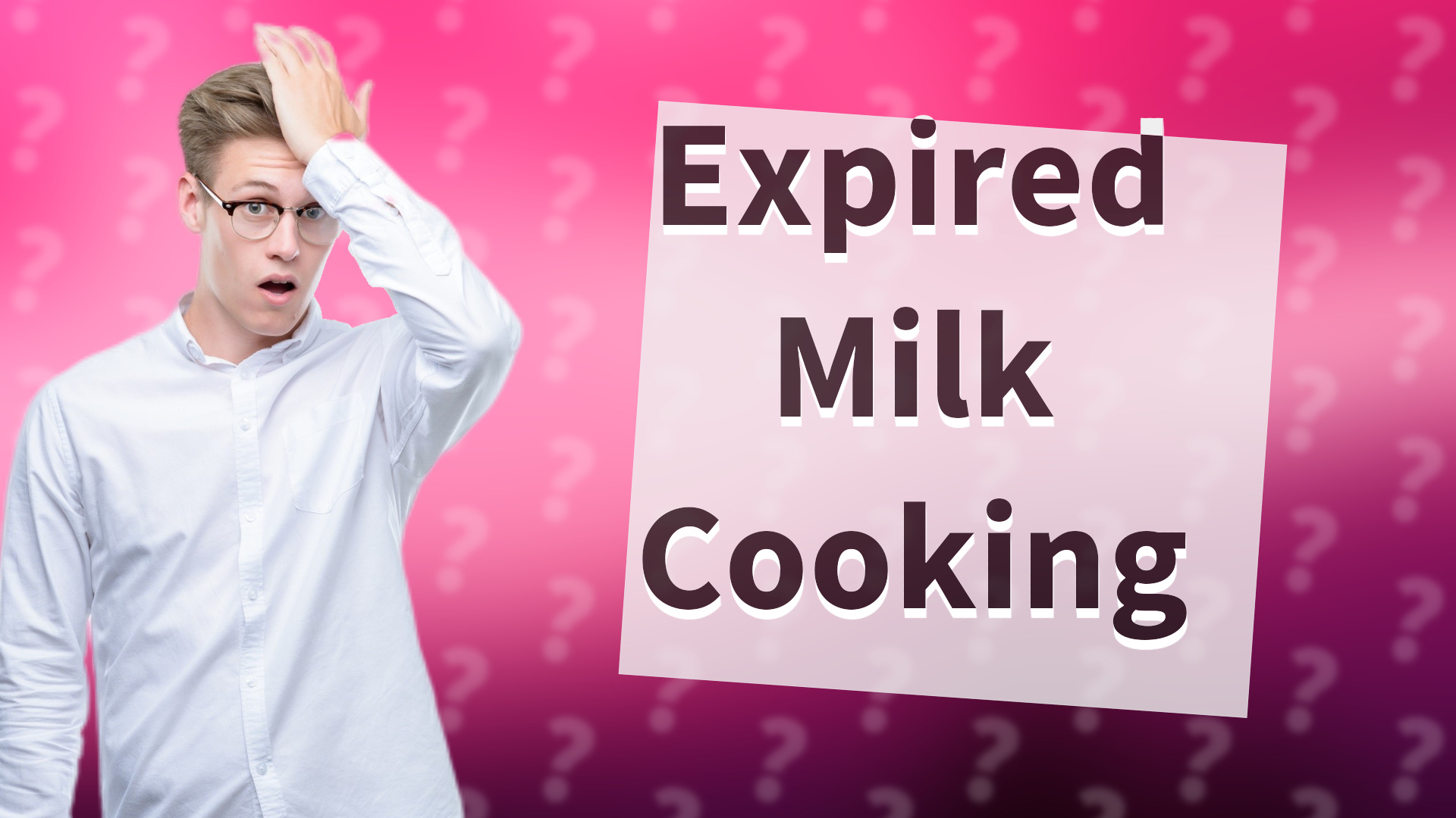 Expired Milk Cooking