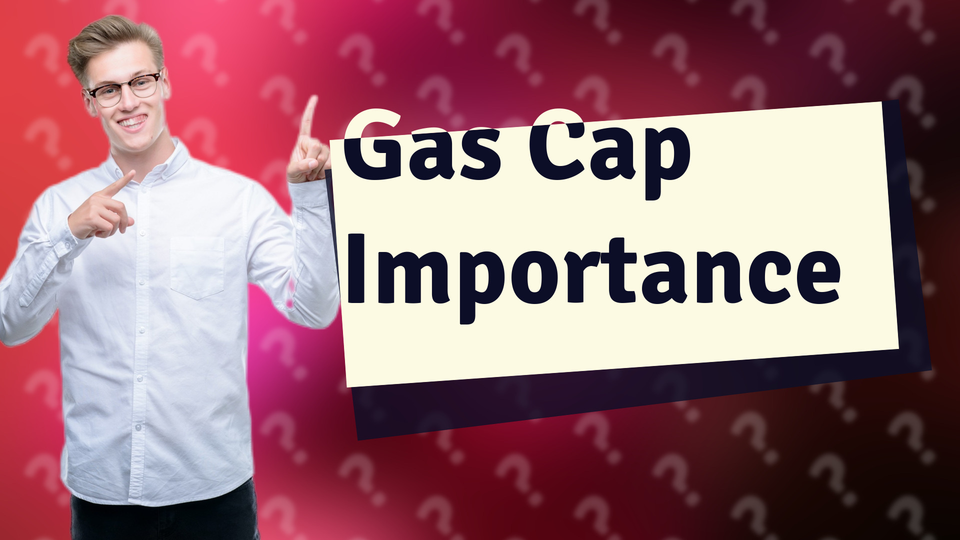 Gas Cap Importance