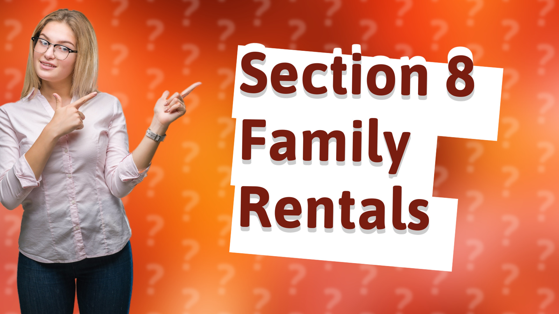 Section 8 Family Rentals