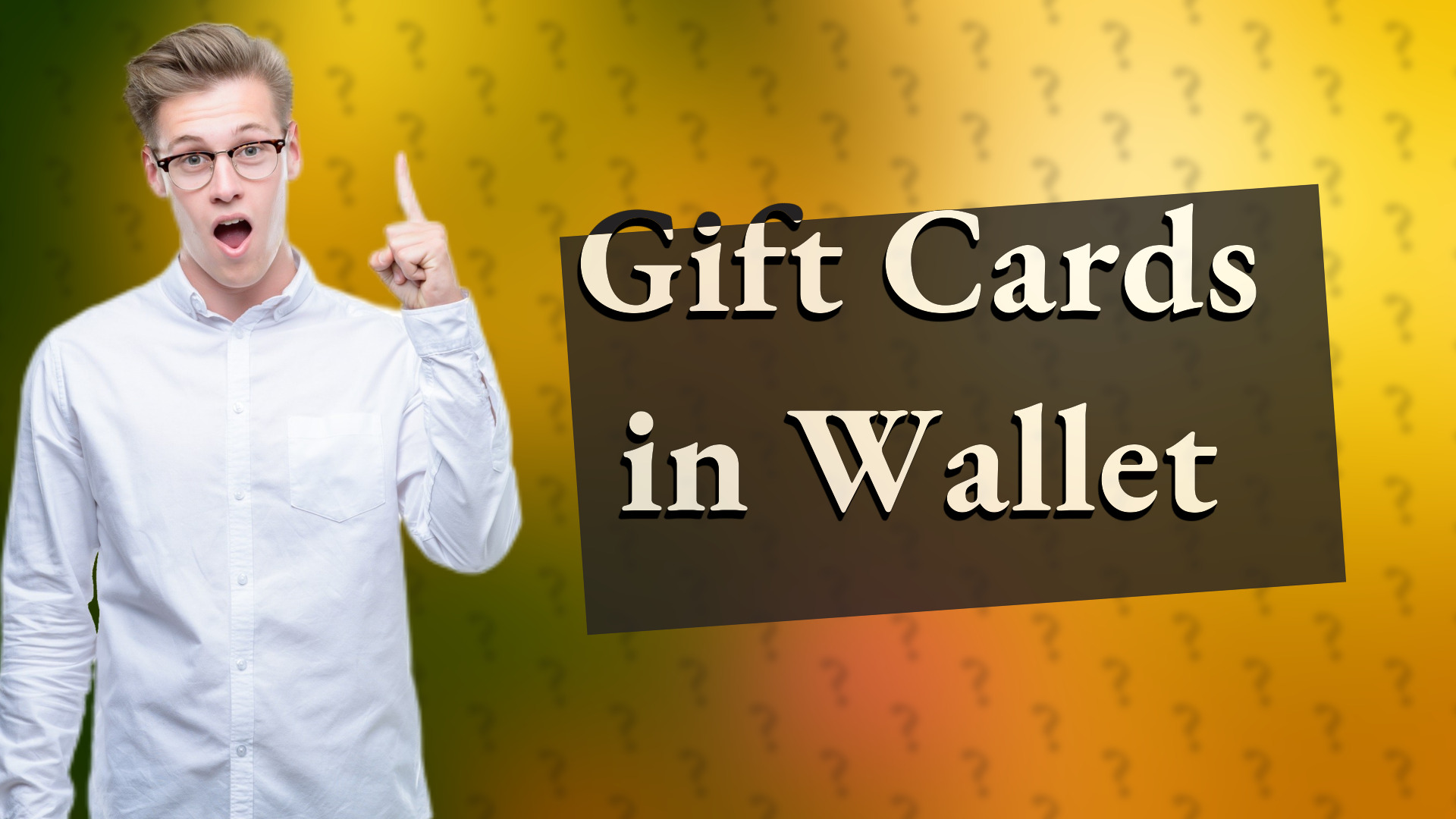 Gift Cards in Wallet