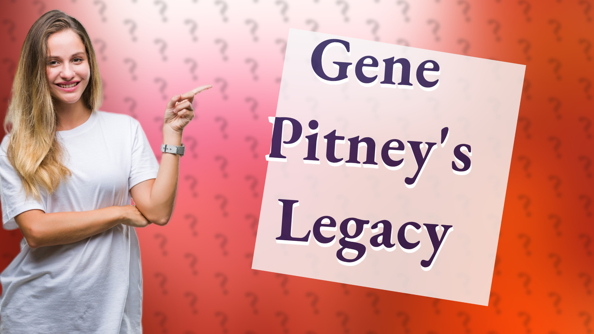 Gene Pitney's Legacy