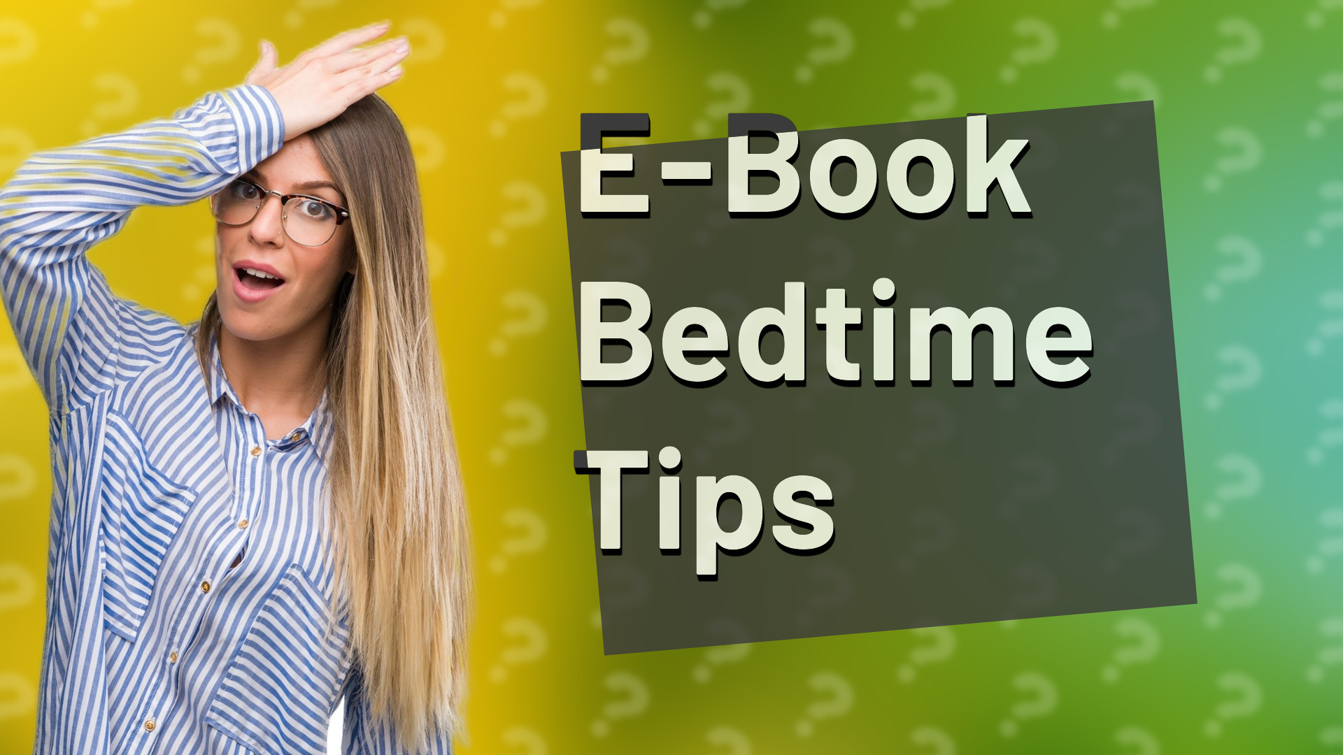 E-Book Bedtime Tips