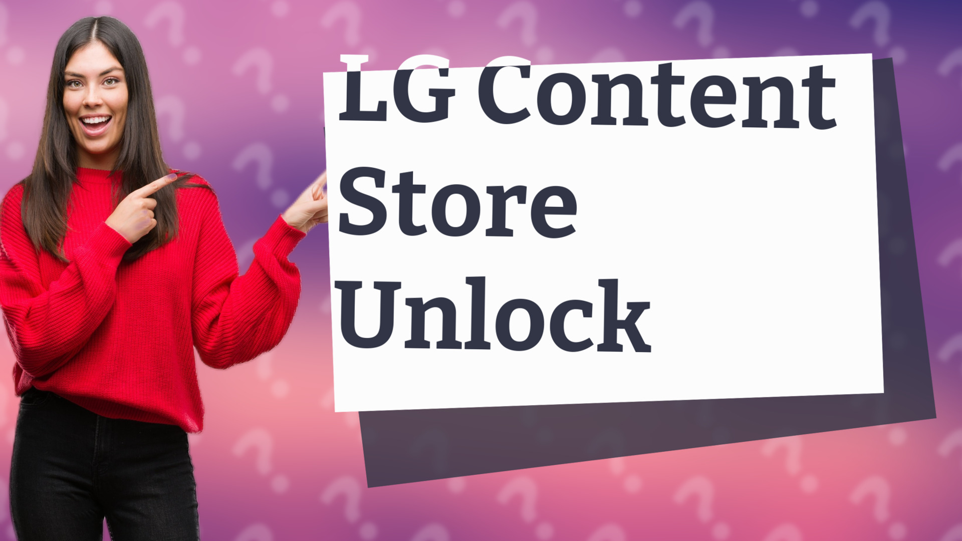 LG Content Store Unlock