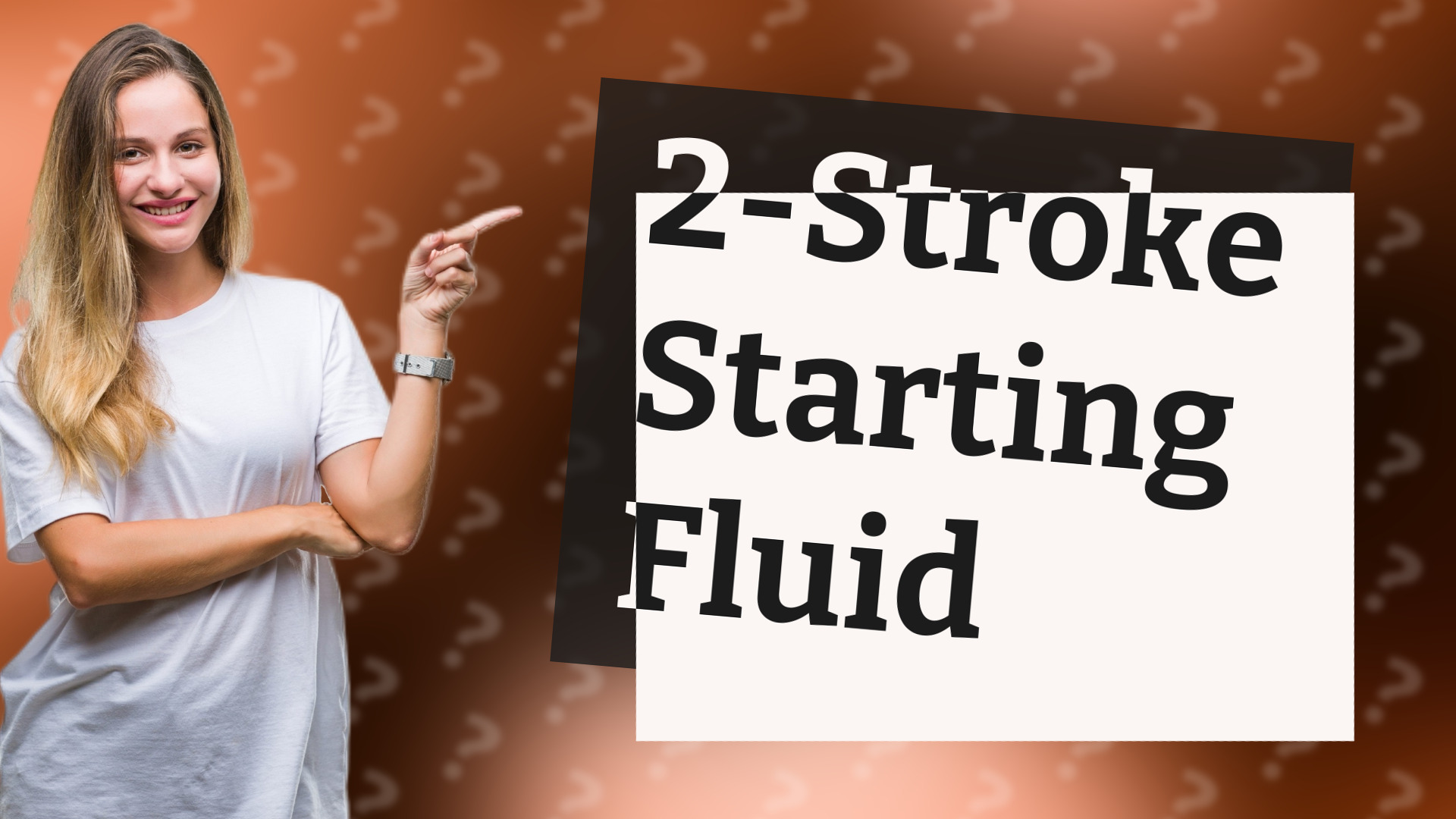 2-Stroke Starting Fluid