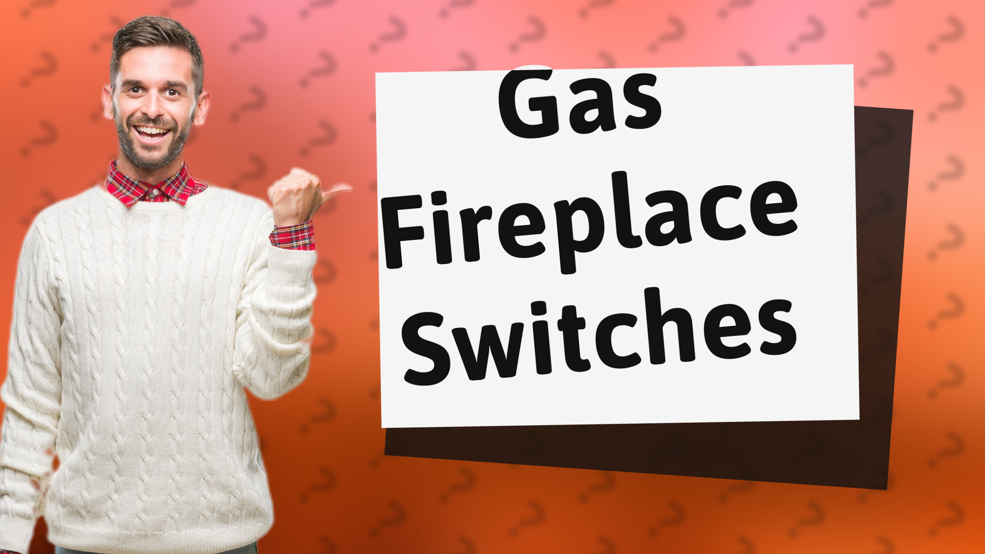 Gas Fireplace Switches
