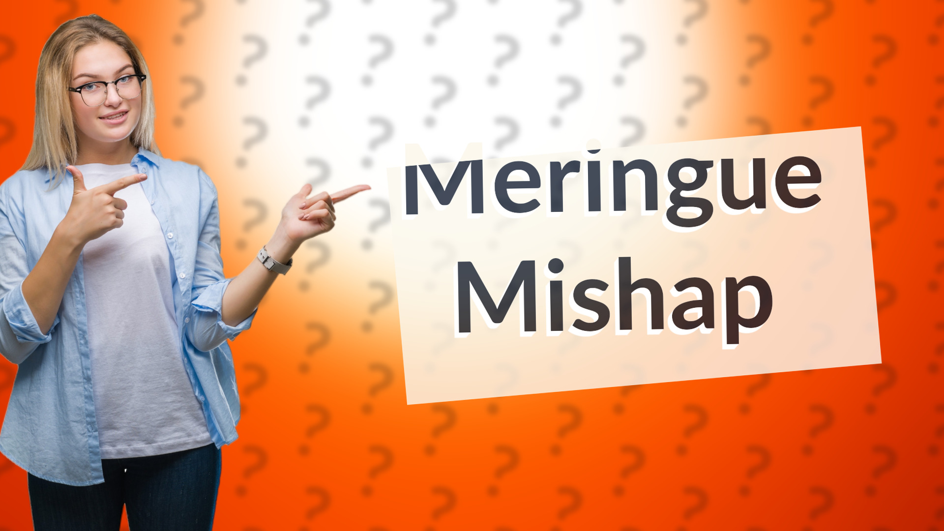 Meringue Mishap