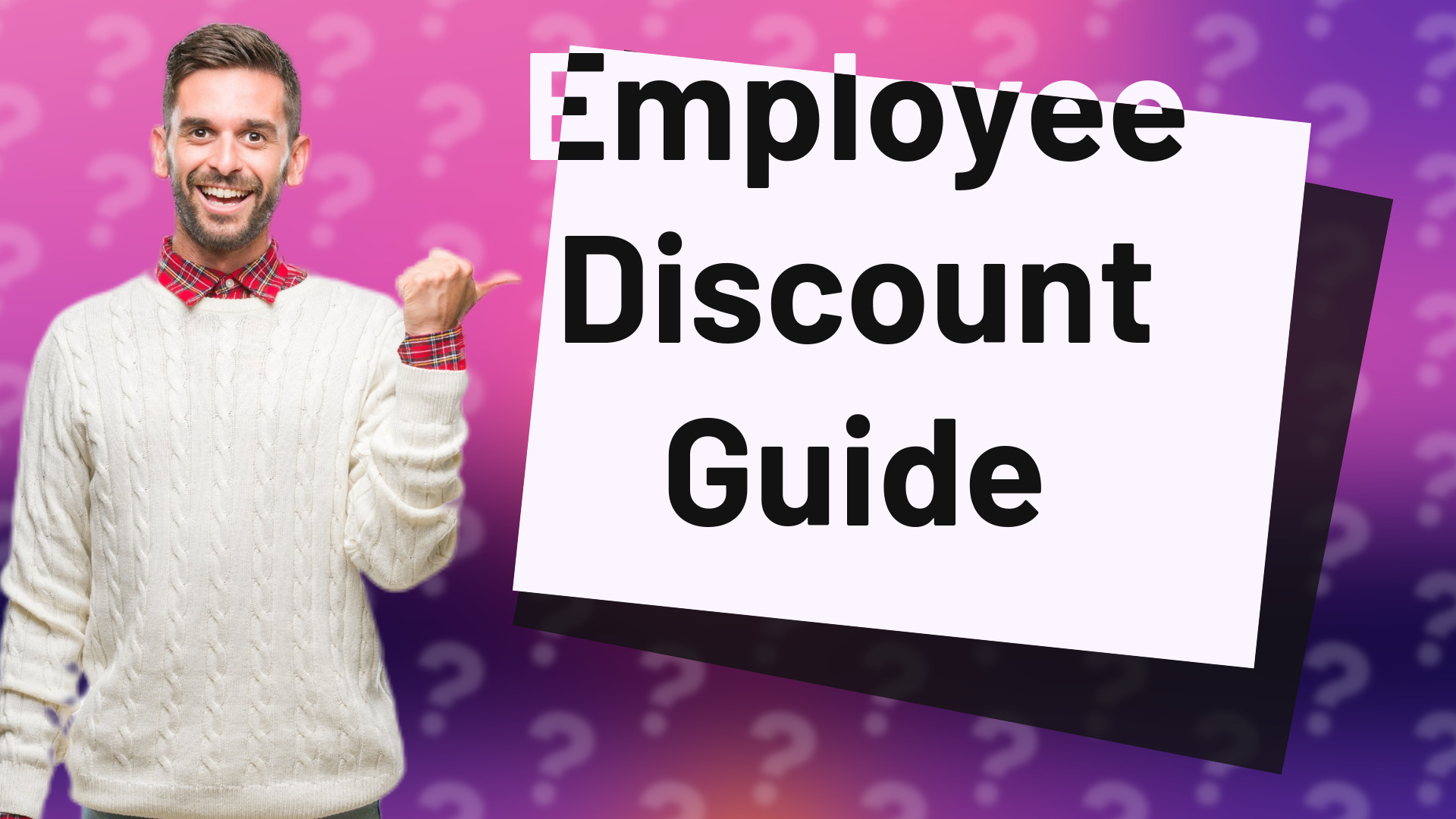 Employee Discount Guide