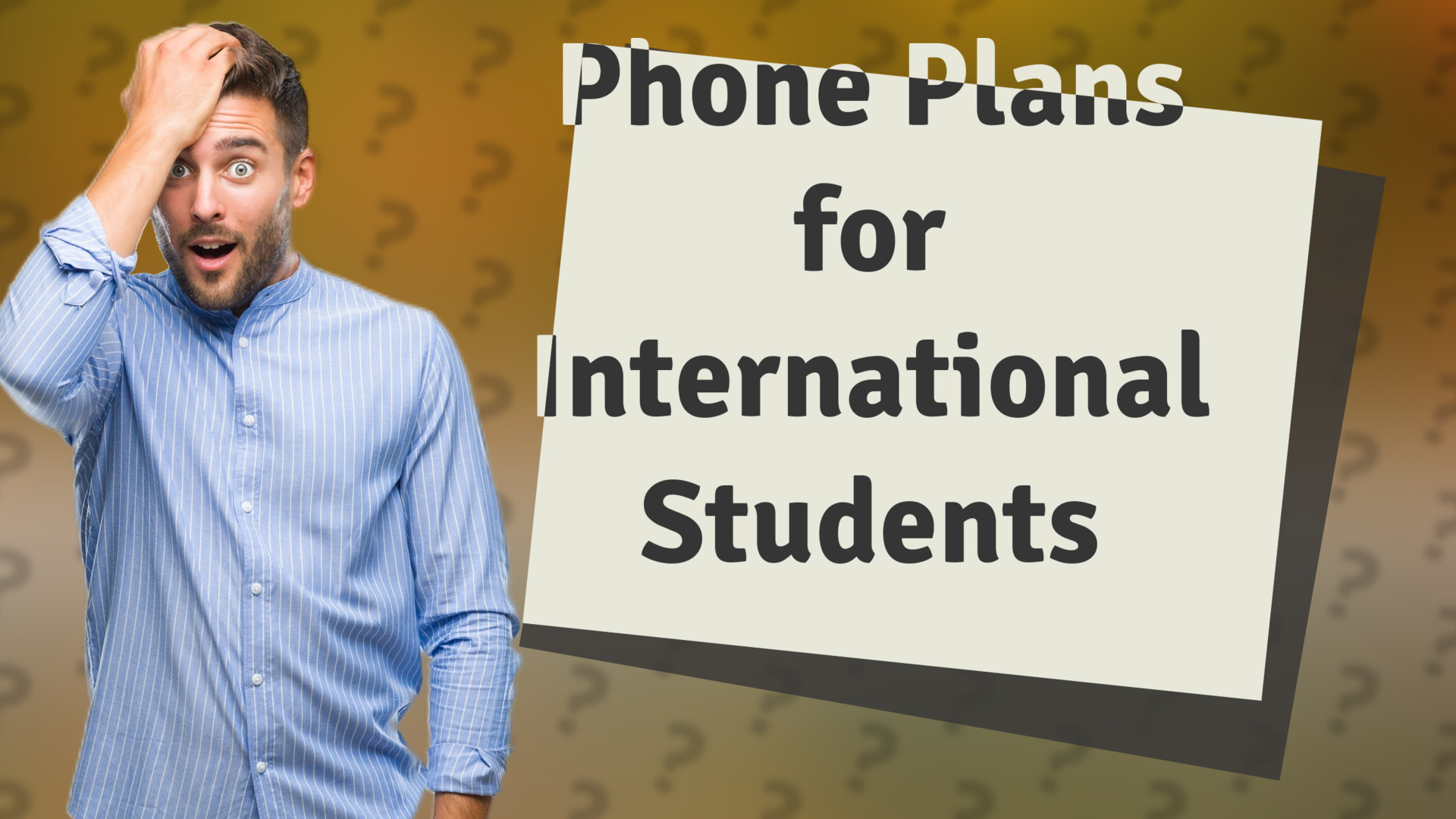 Phone Plans for International Students