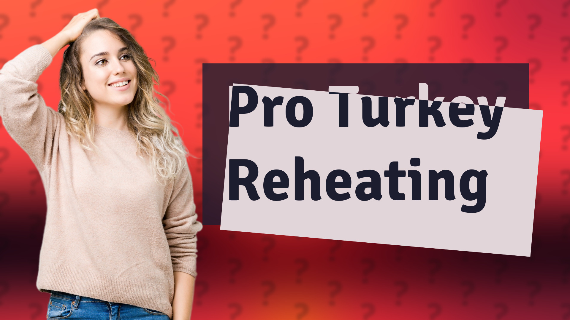 Pro Turkey Reheating