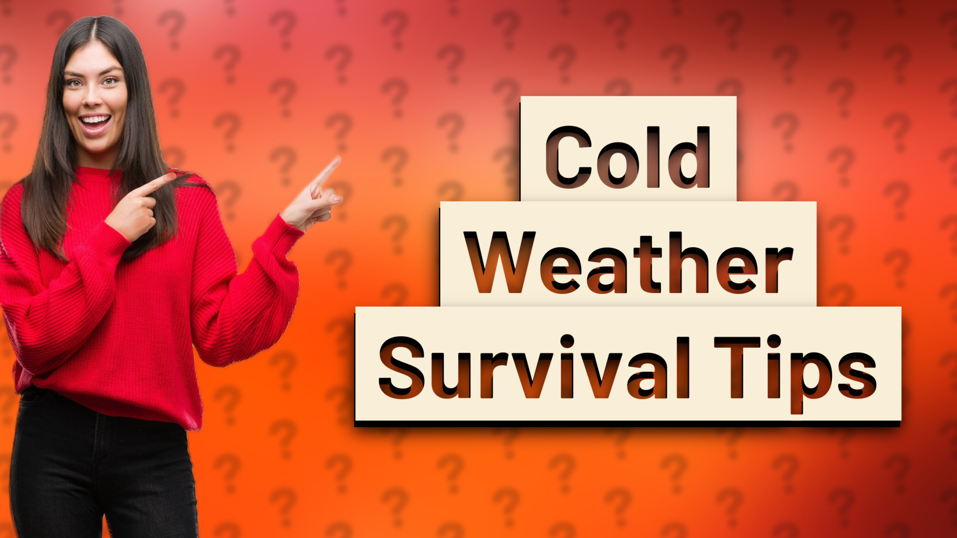 Cold Weather Survival Tips