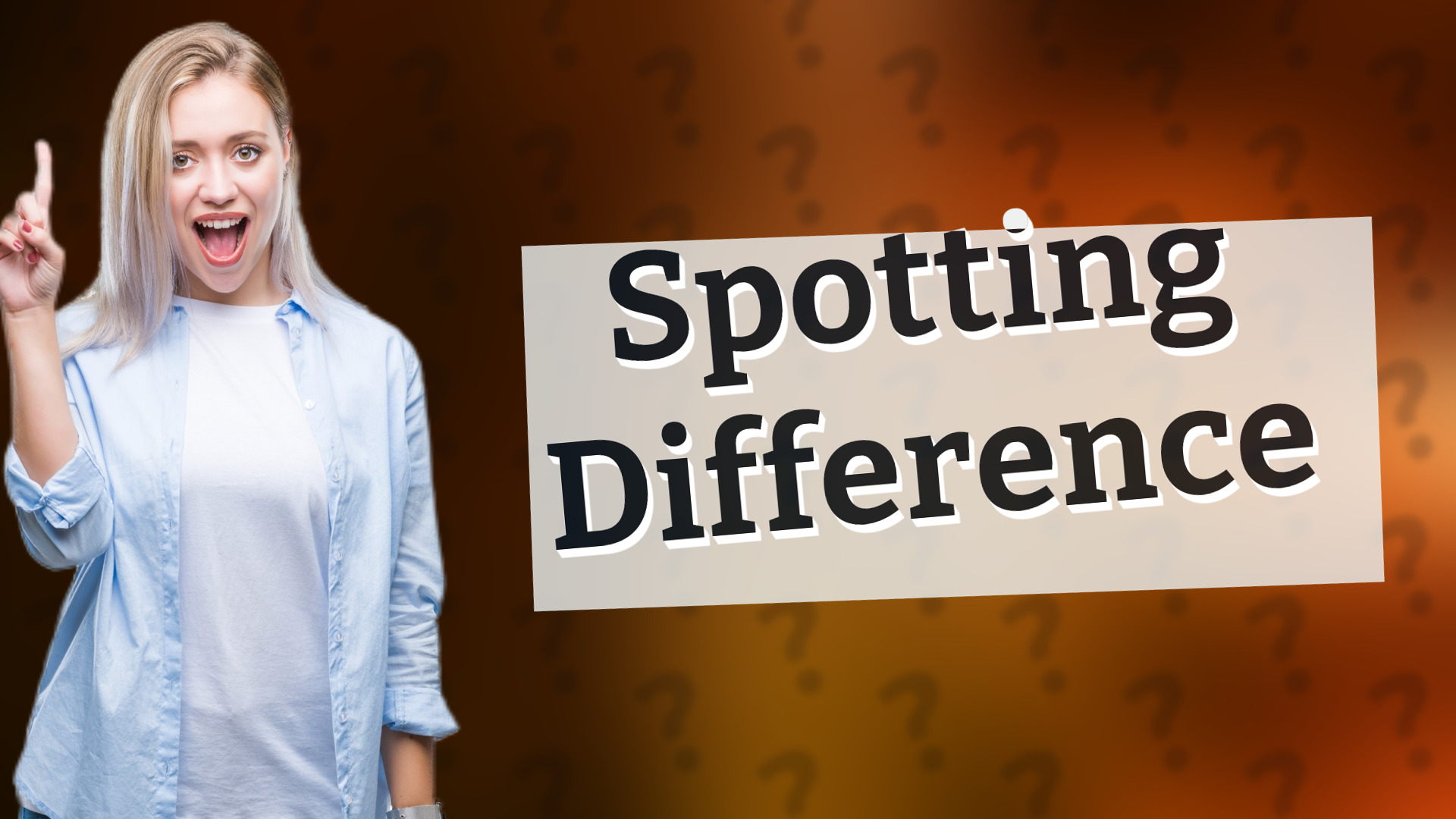 Spotting Difference