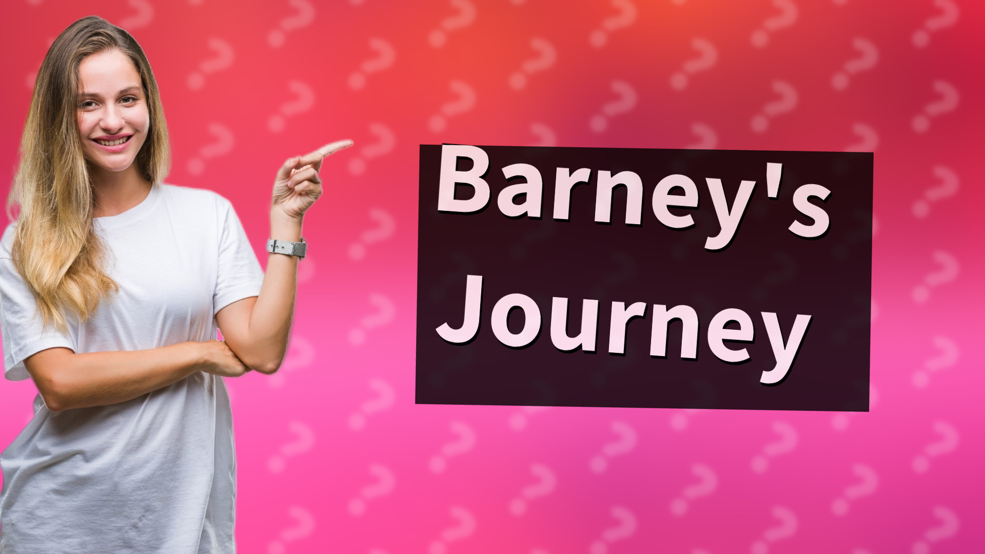 Barney's Journey