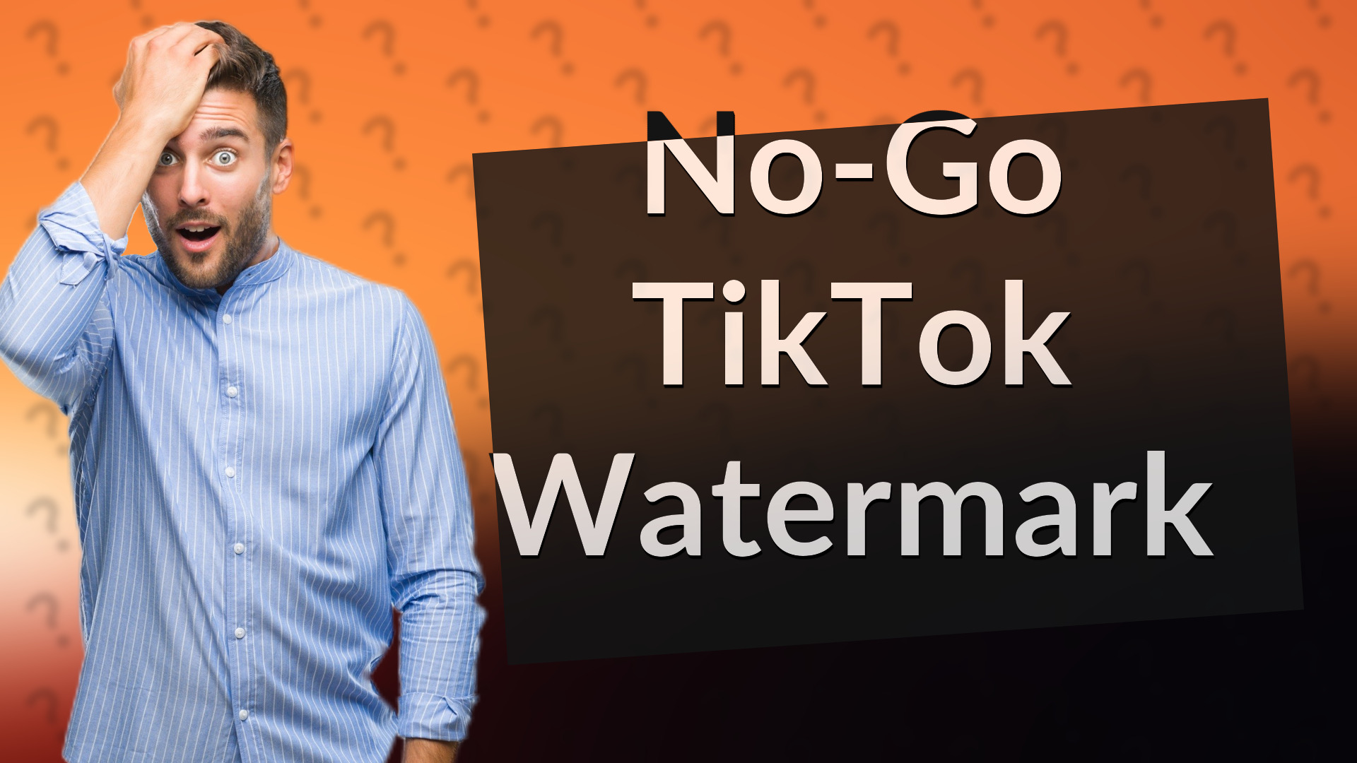 No-Go TikTok Watermark