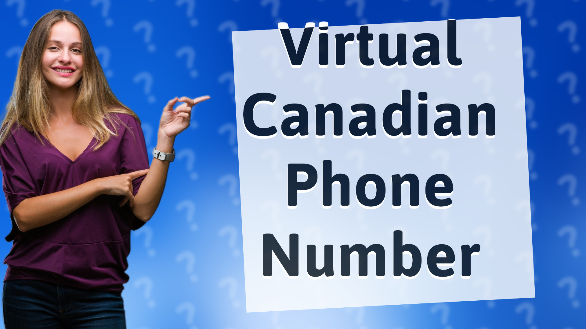 Virtual Canadian Phone Number