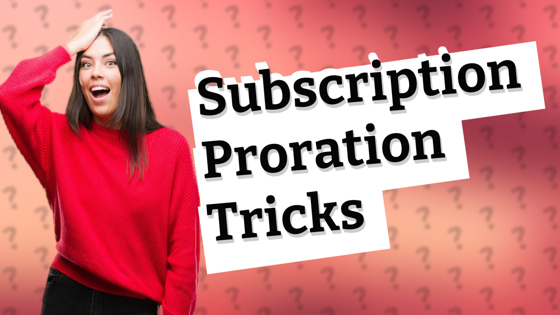 Subscription Proration Tricks