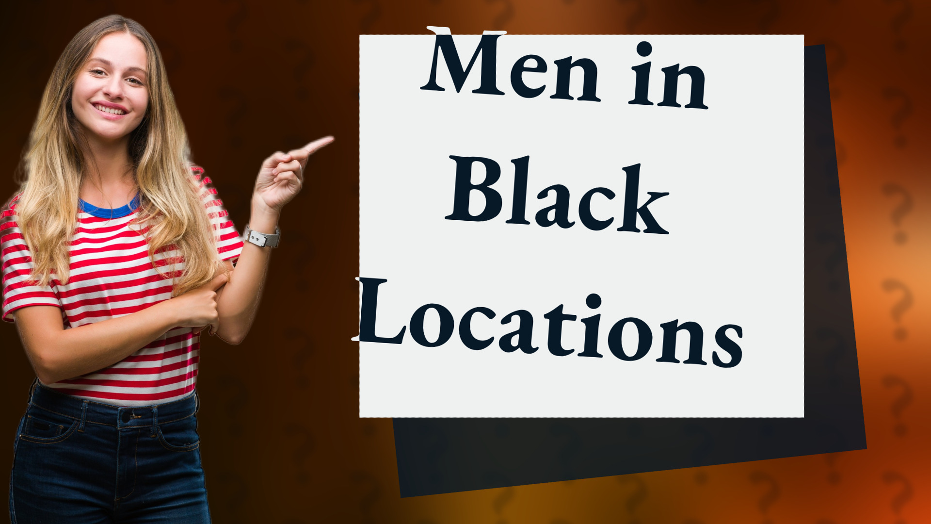 Men in Black Locations