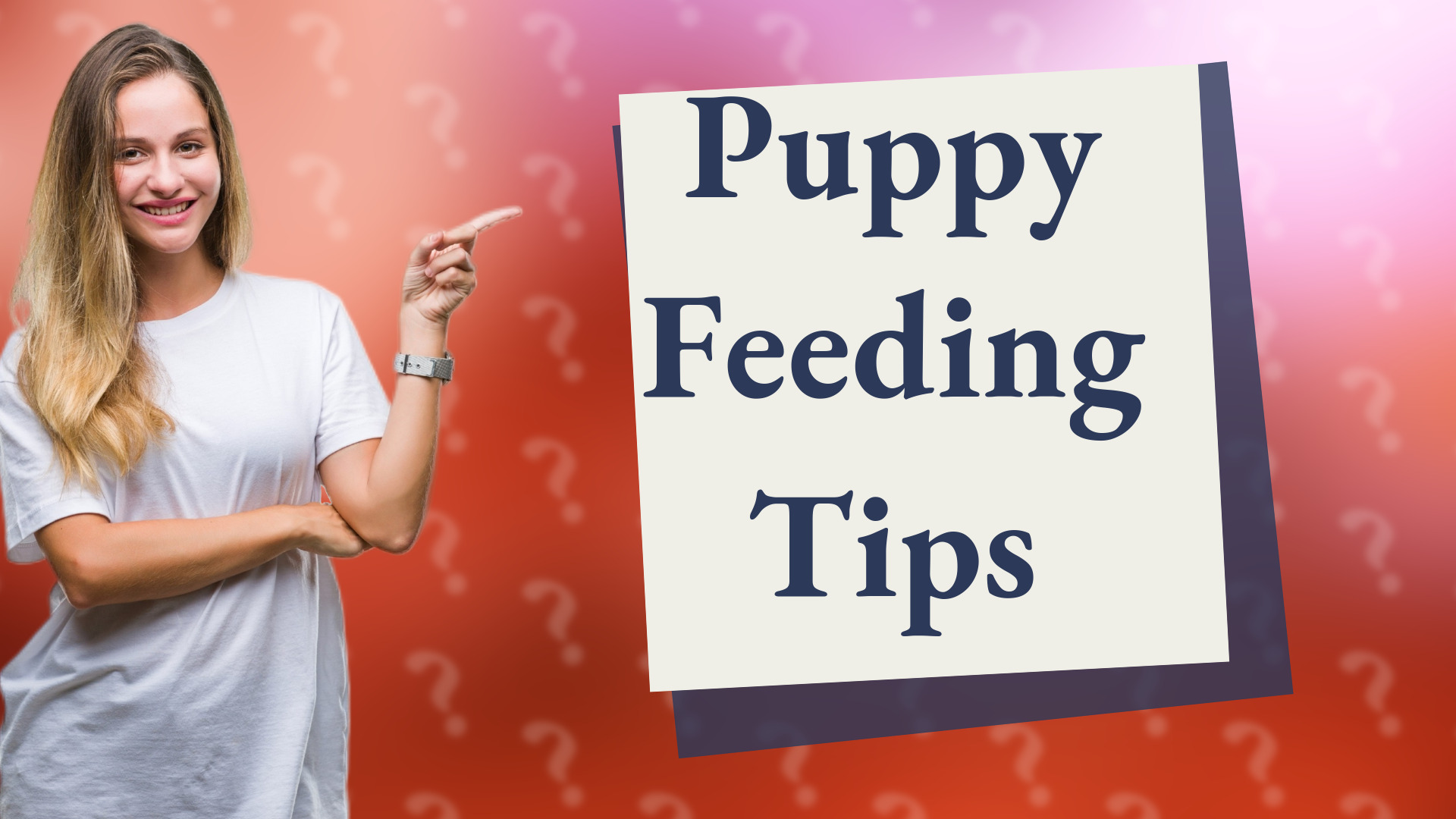 Puppy Feeding Tips