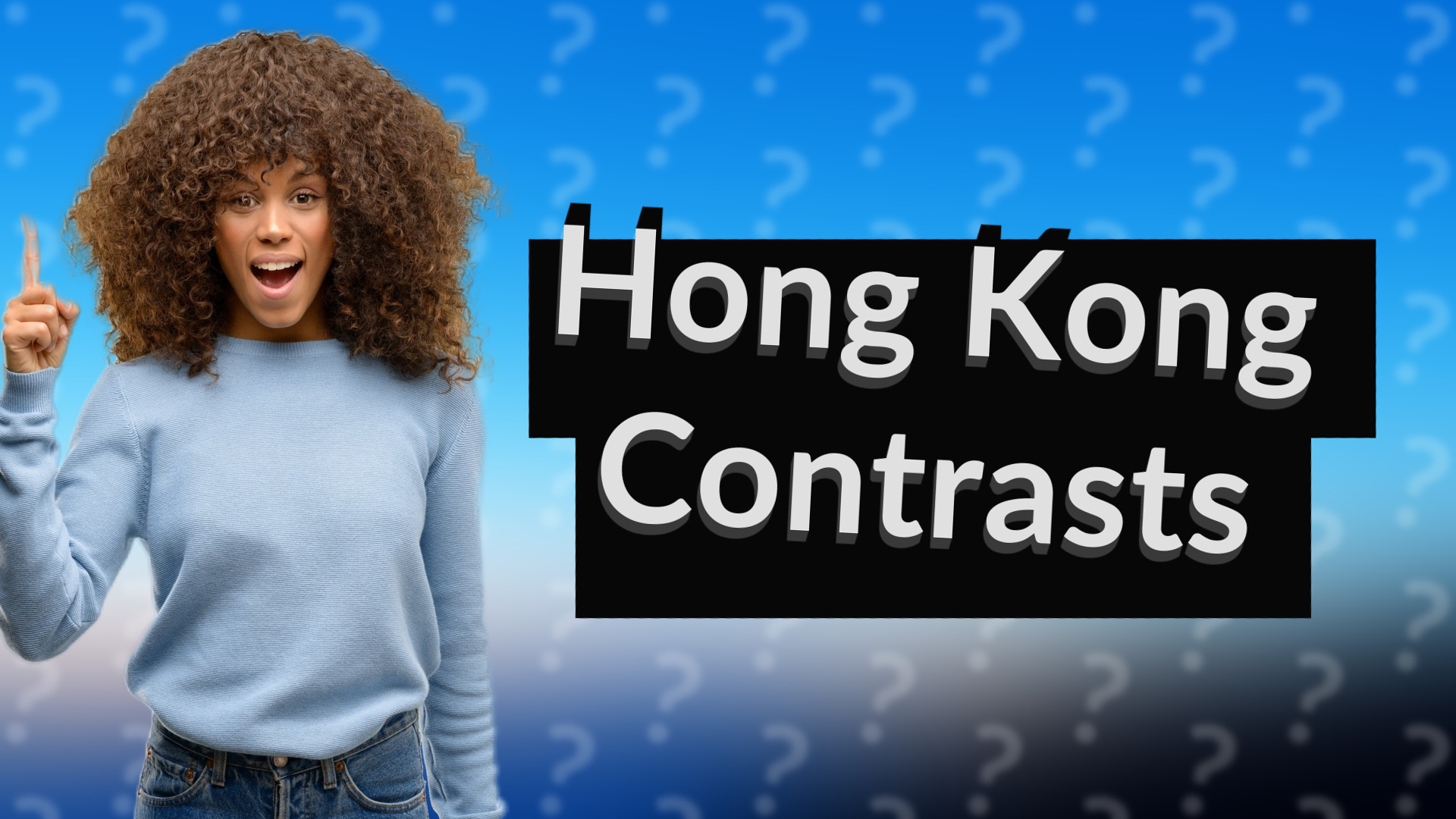 Hong Kong Contrasts