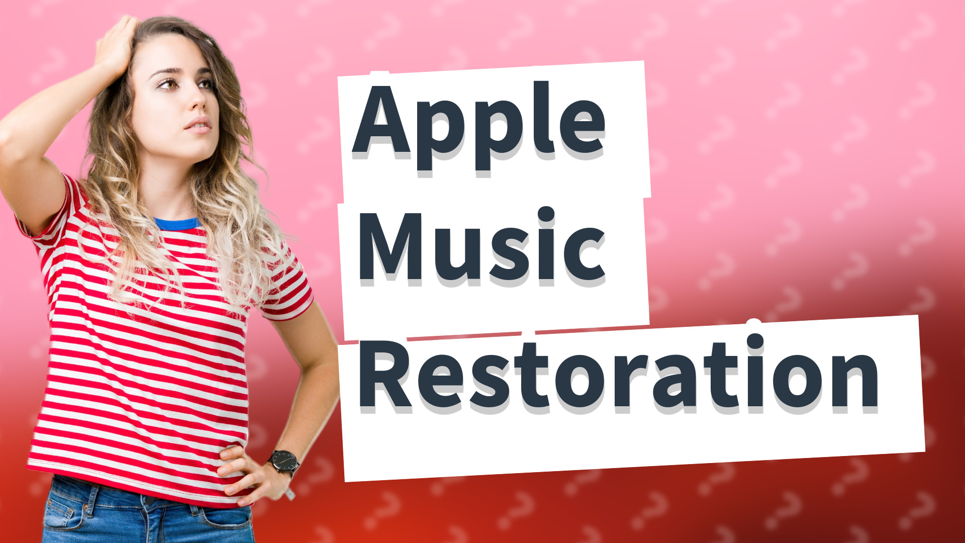 Apple Music Restoration