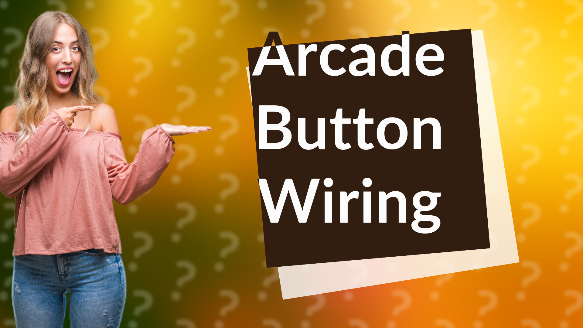 Arcade Button Wiring