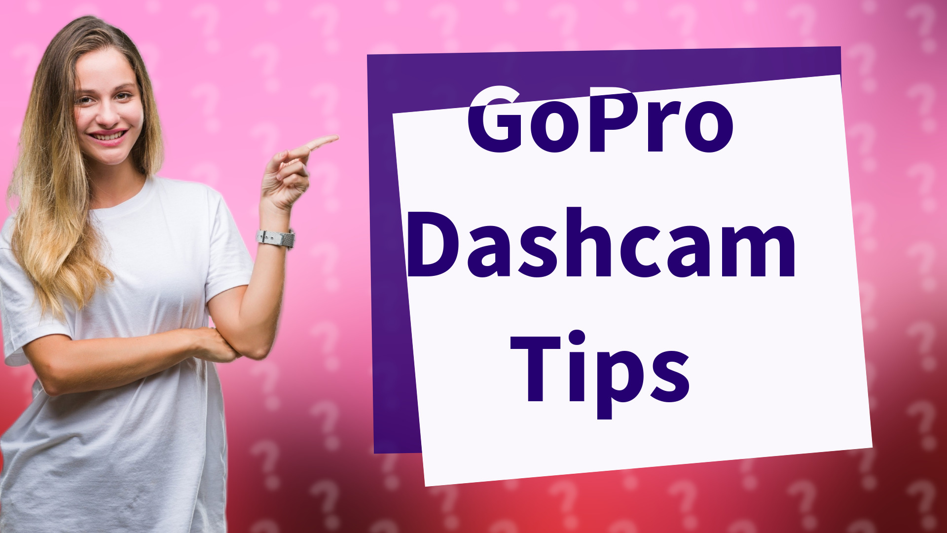 GoPro Dashcam Tips