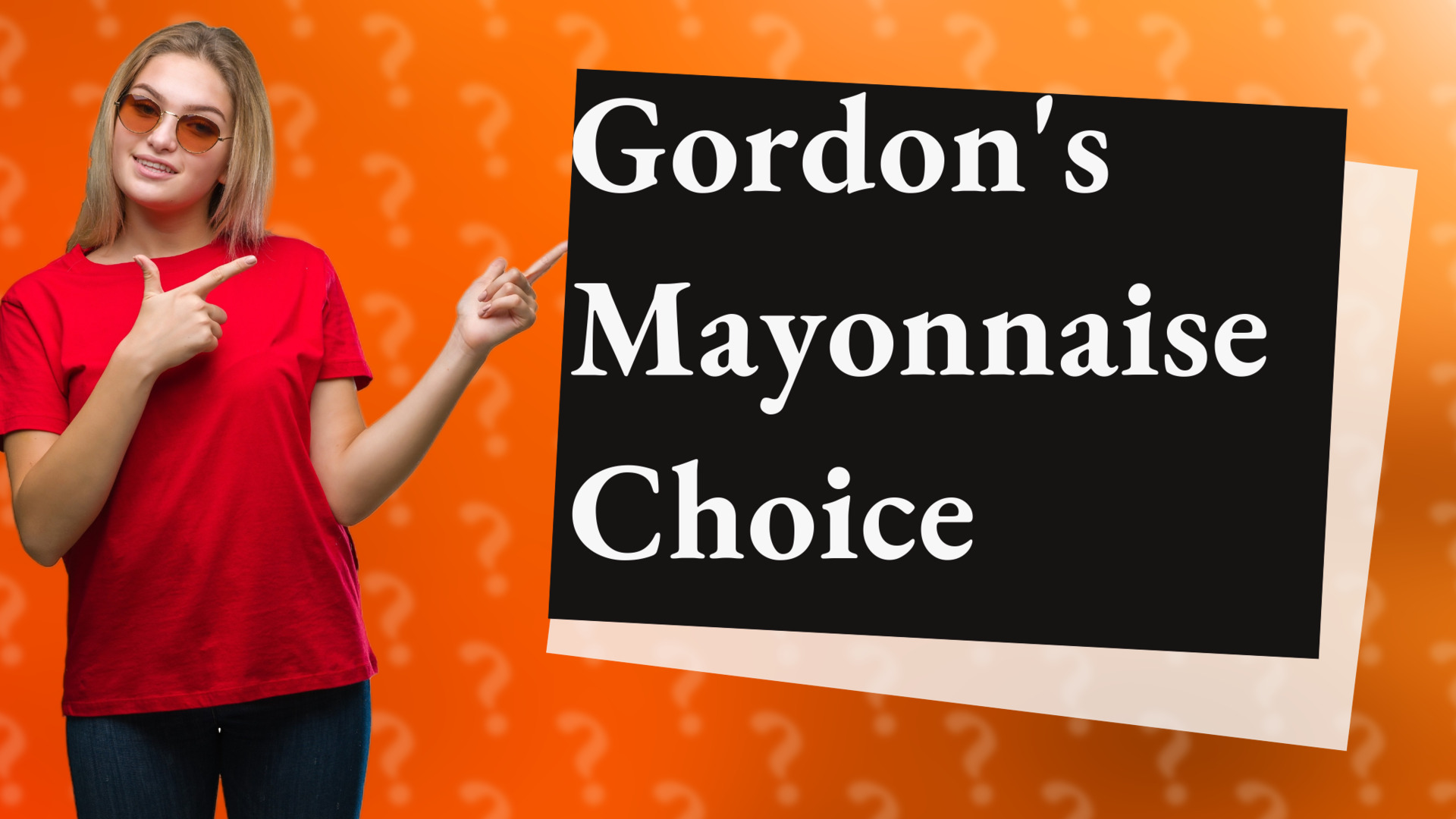 Gordon's Mayonnaise Choice