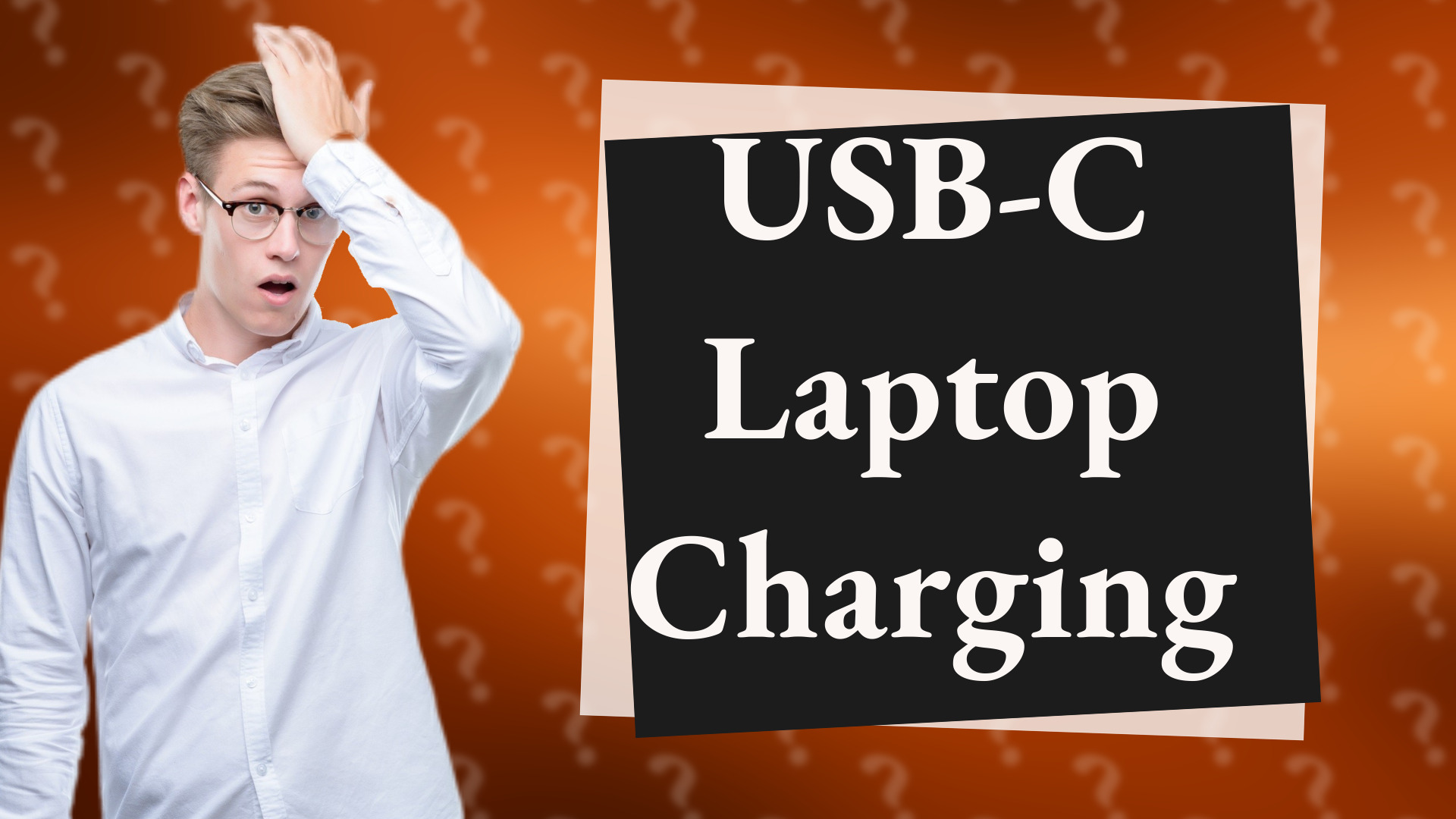 USB-C Laptop Charging