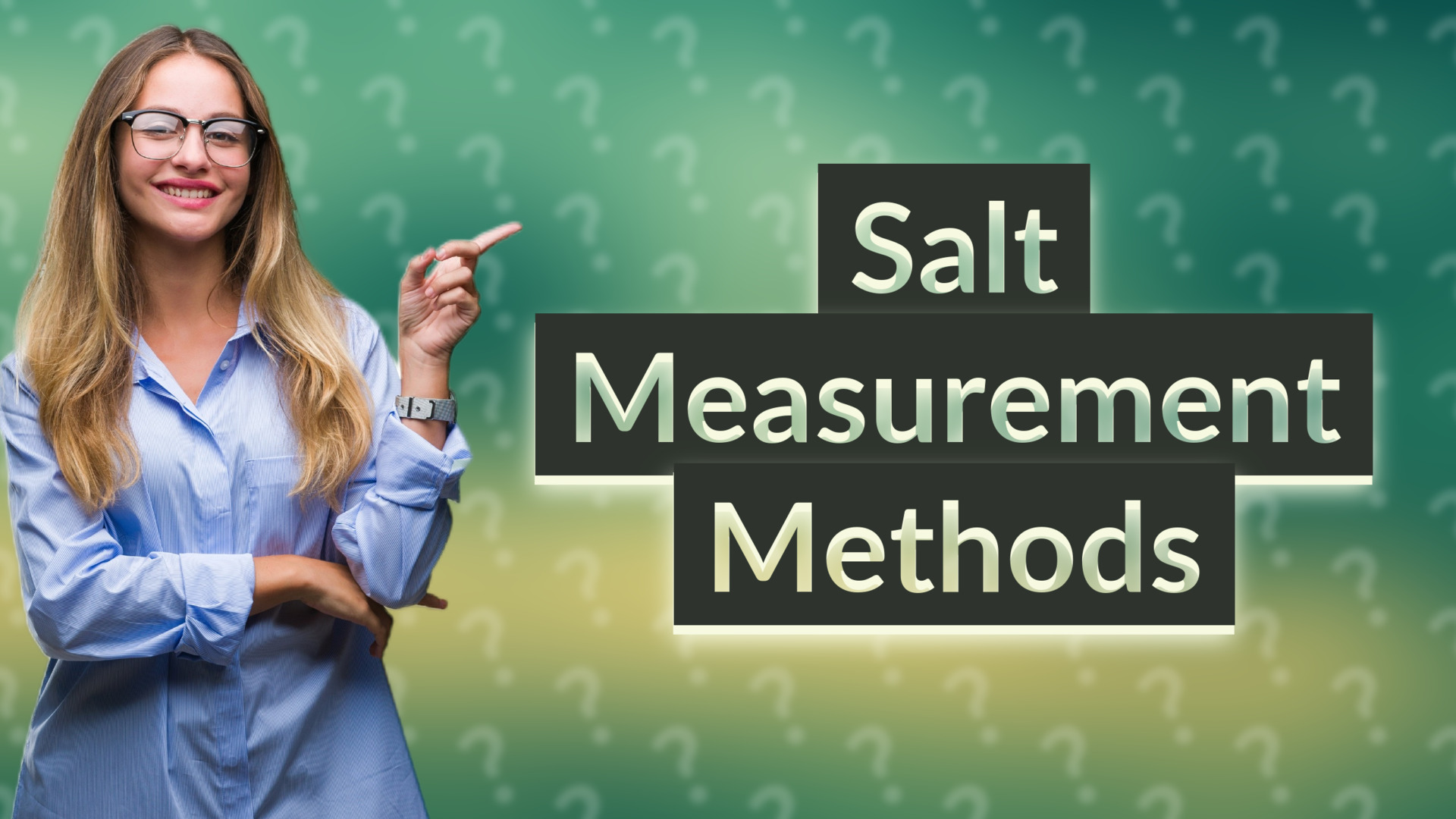 Salt Measurement Methods