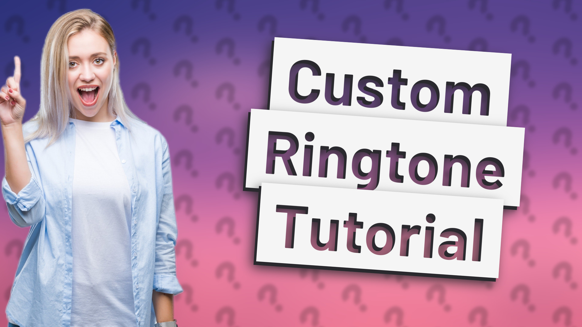 Custom Ringtone Tutorial