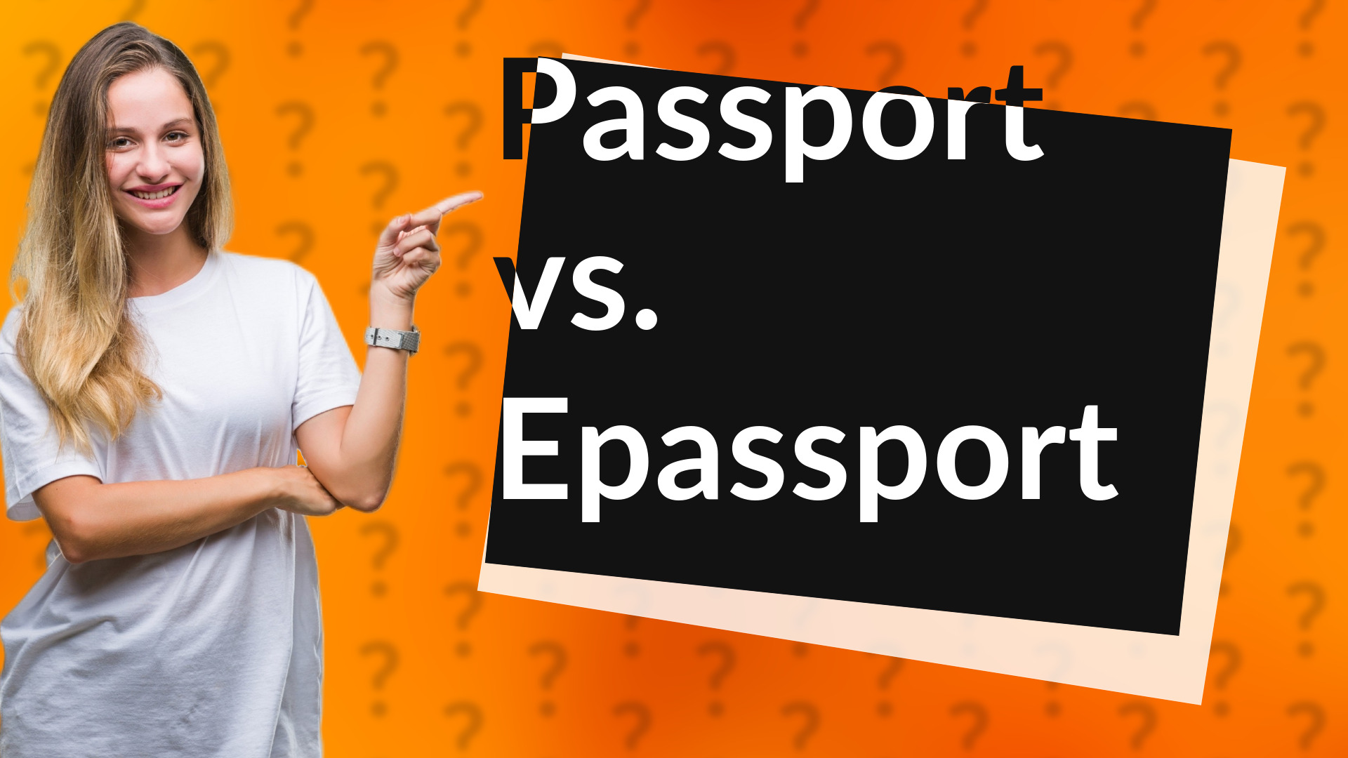Passport vs. Epassport