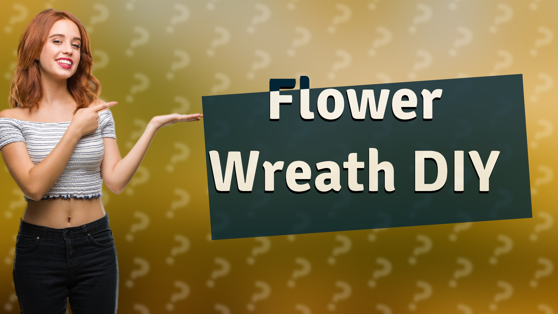 Flower Wreath DIY