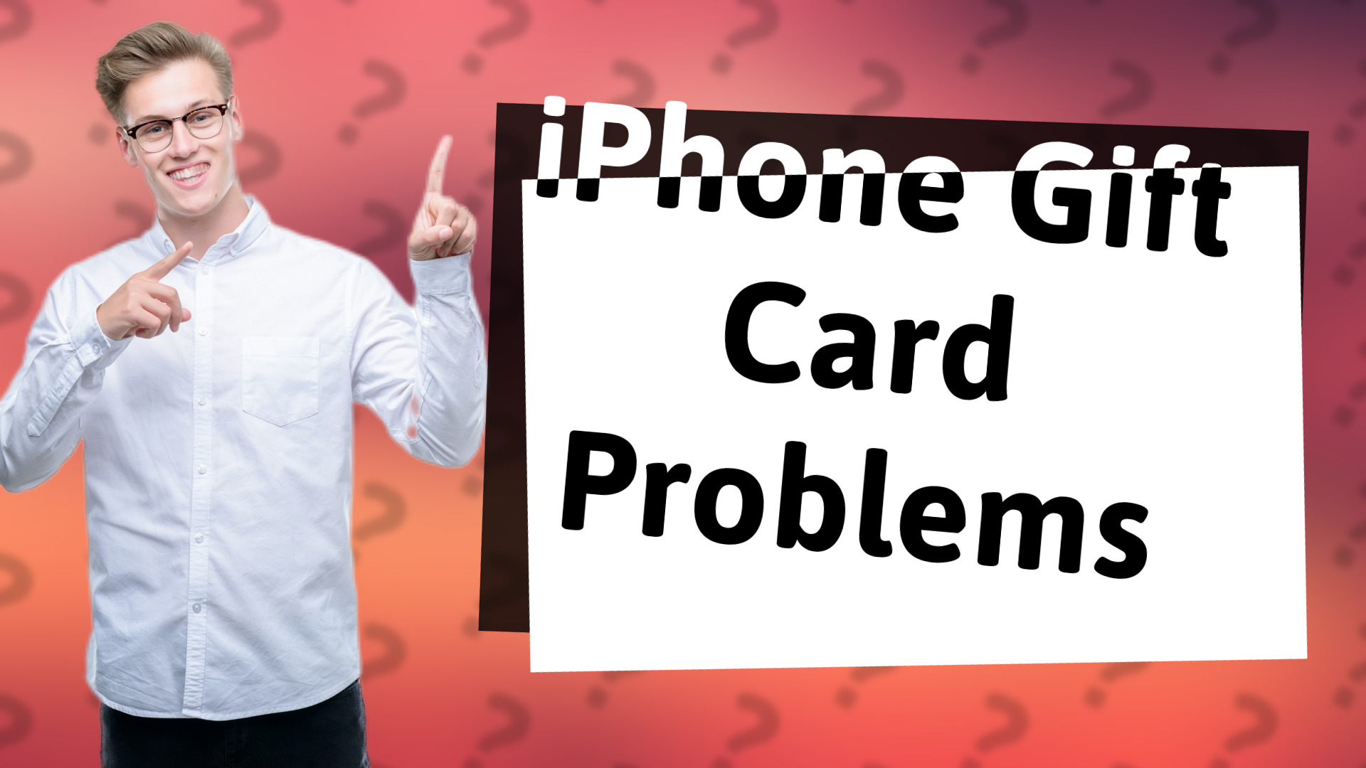 iPhone Gift Card Problems