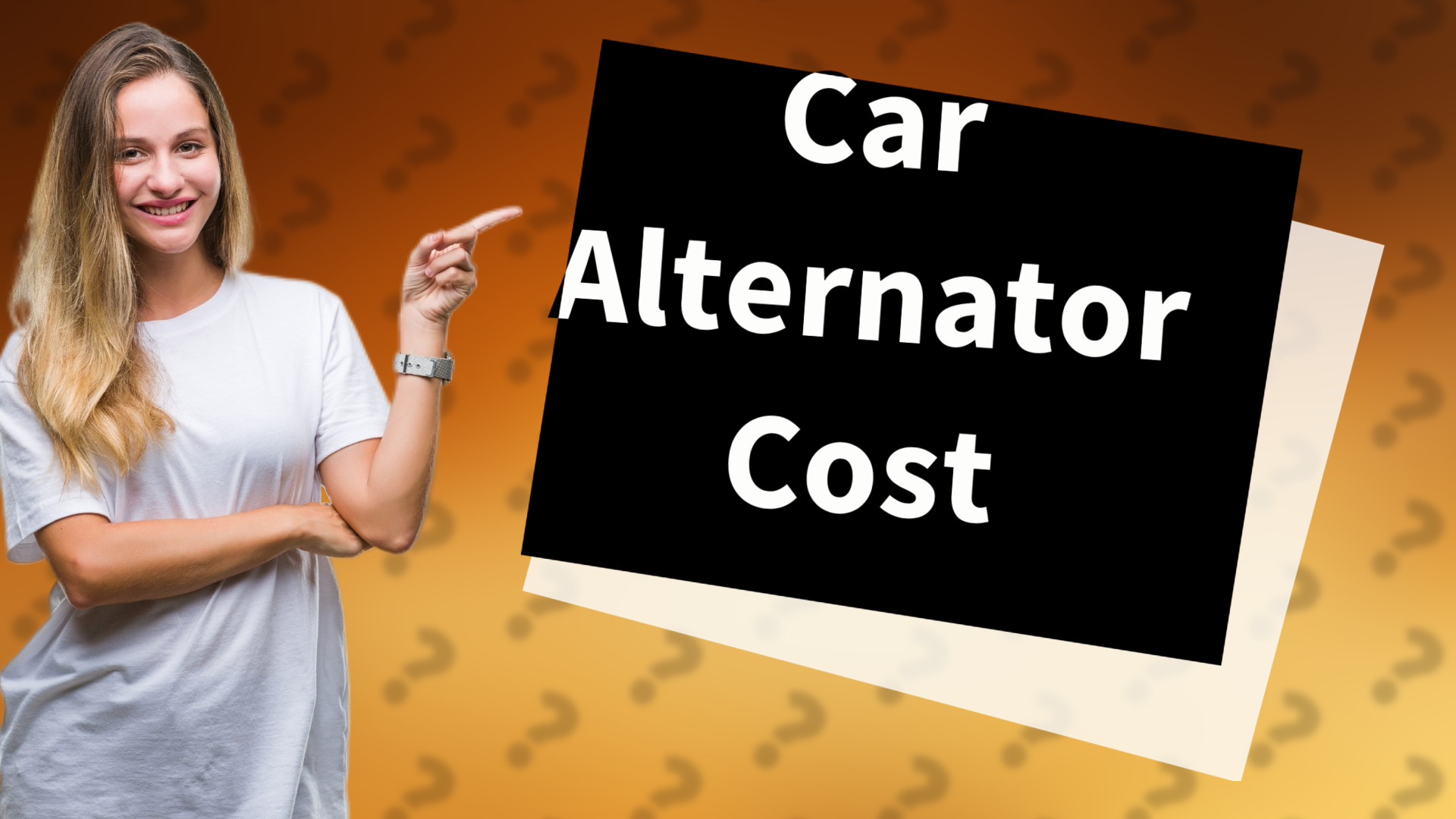 Car Alternator Cost