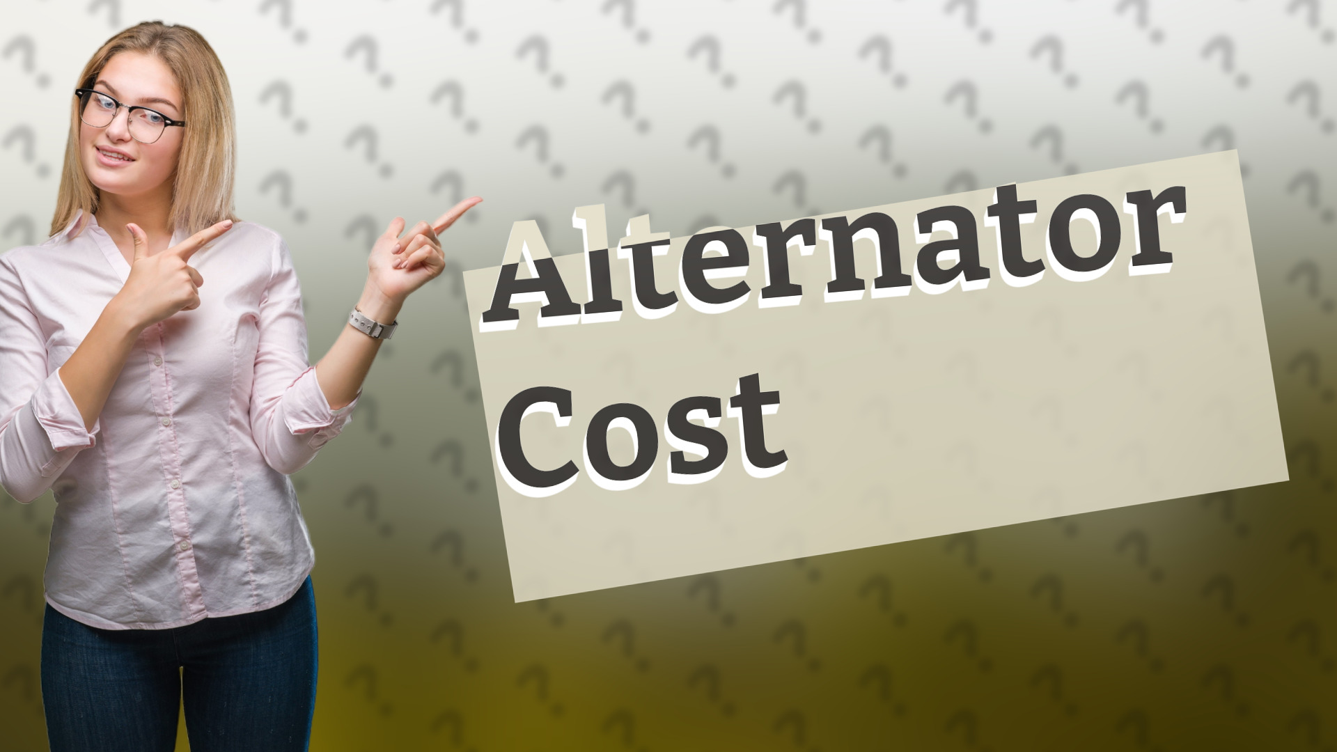 Alternator Cost