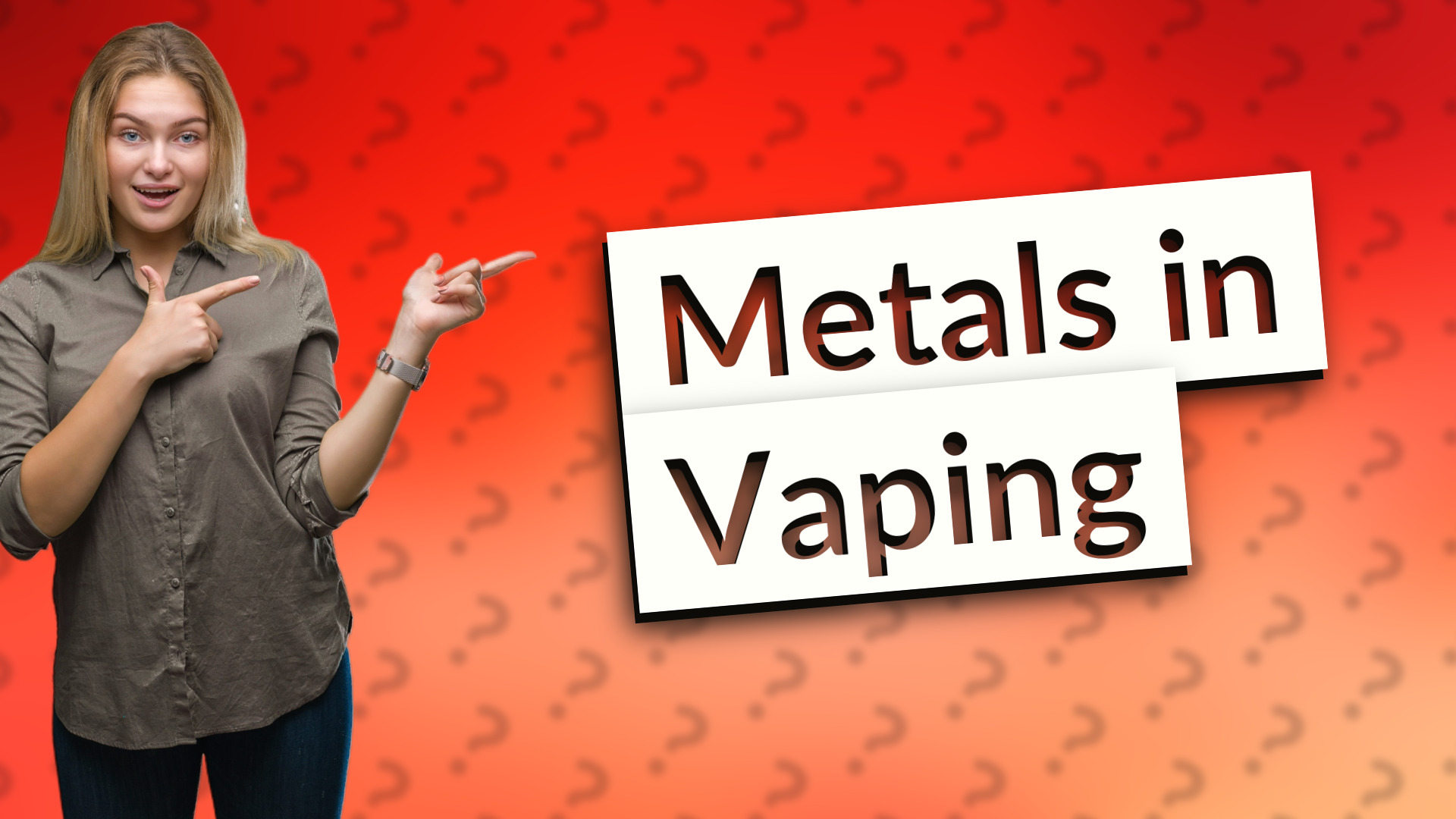 Metals in Vaping