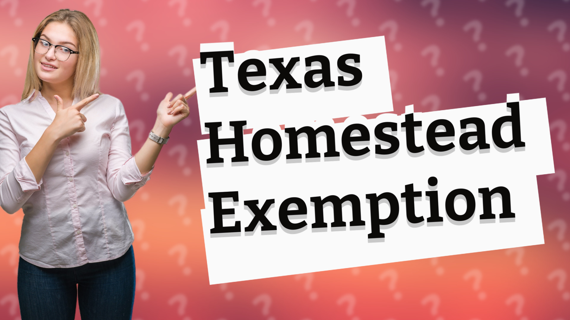 Texas Homestead Exemption