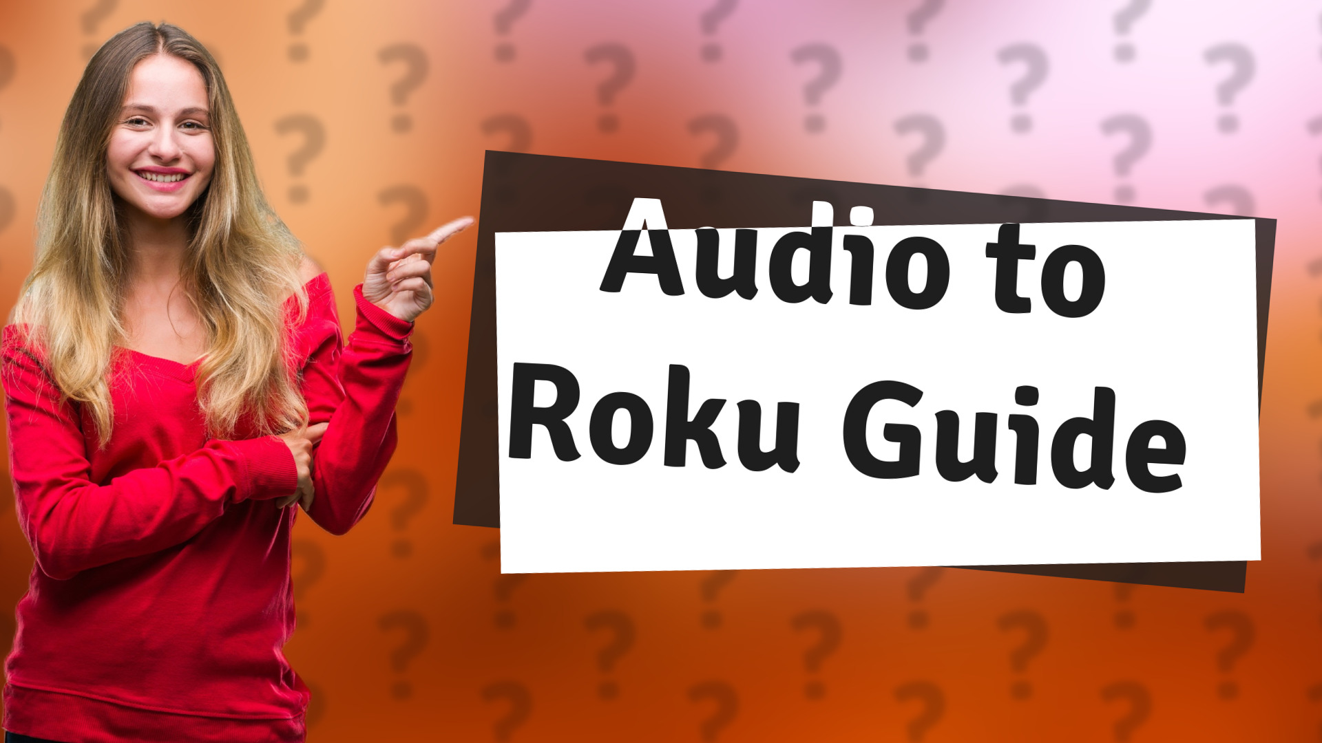 Audio to Roku Guide