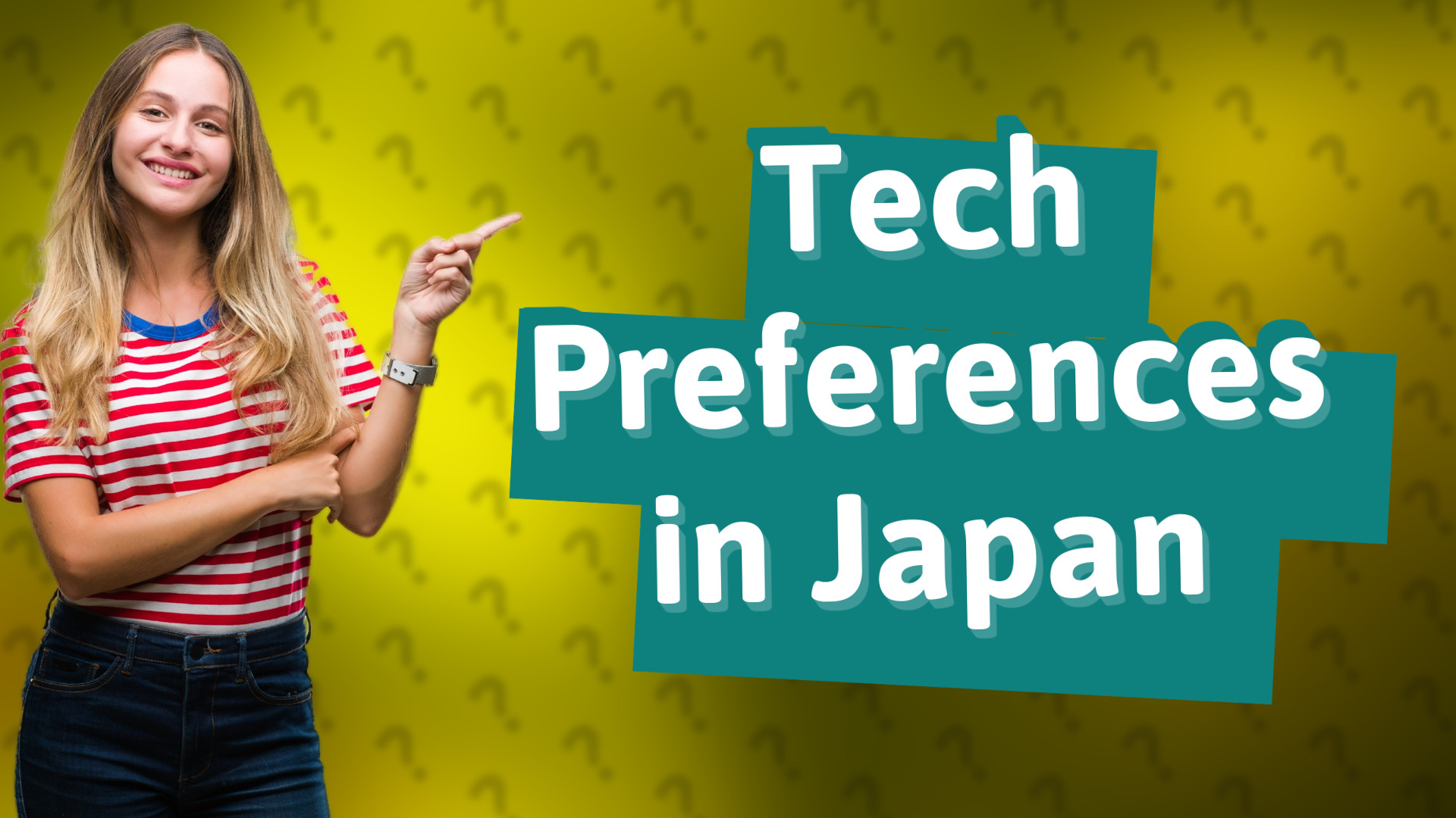 Tech Preferences in Japan