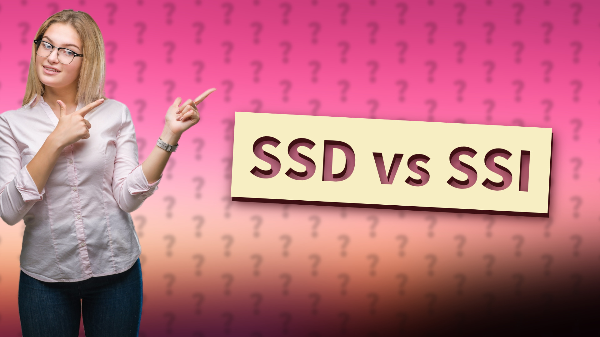 SSD vs SSI