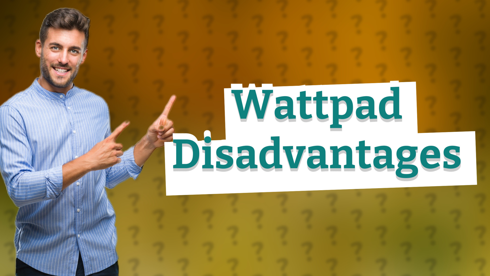 Wattpad Disadvantages