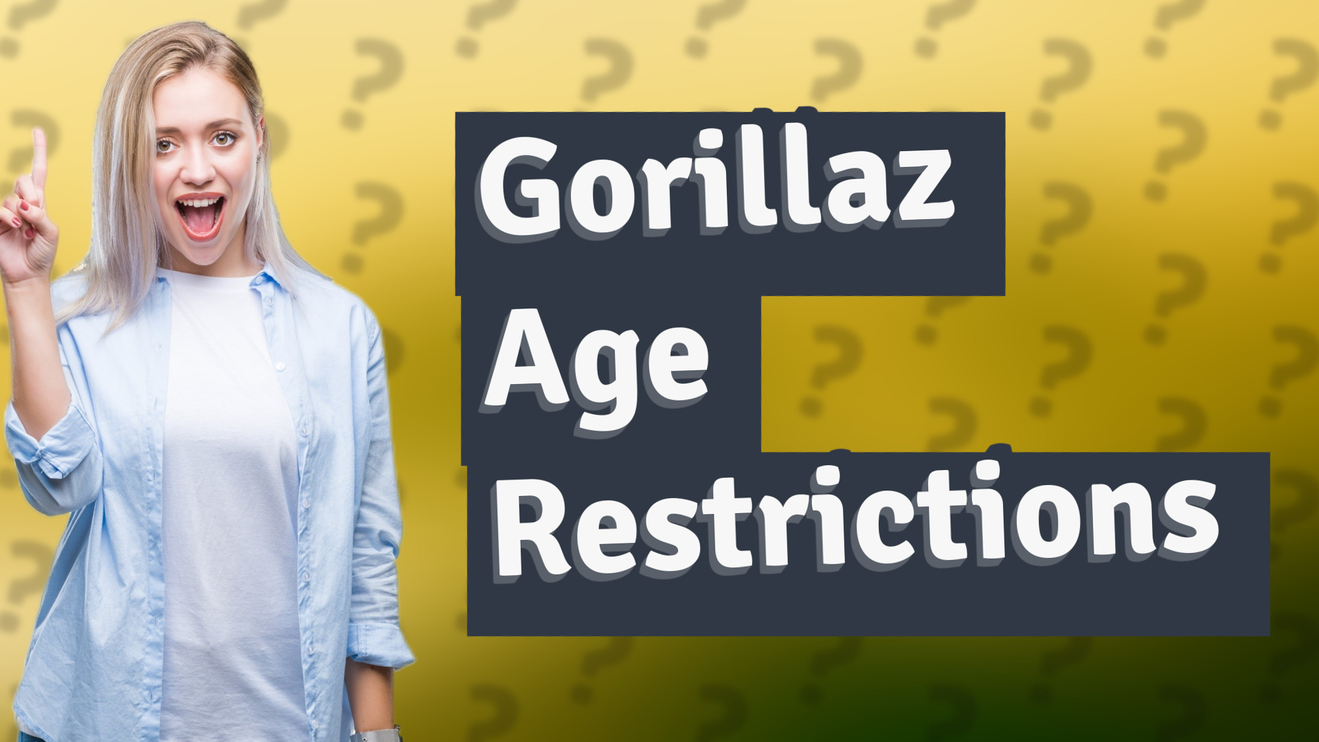 Gorillaz Age Restrictions