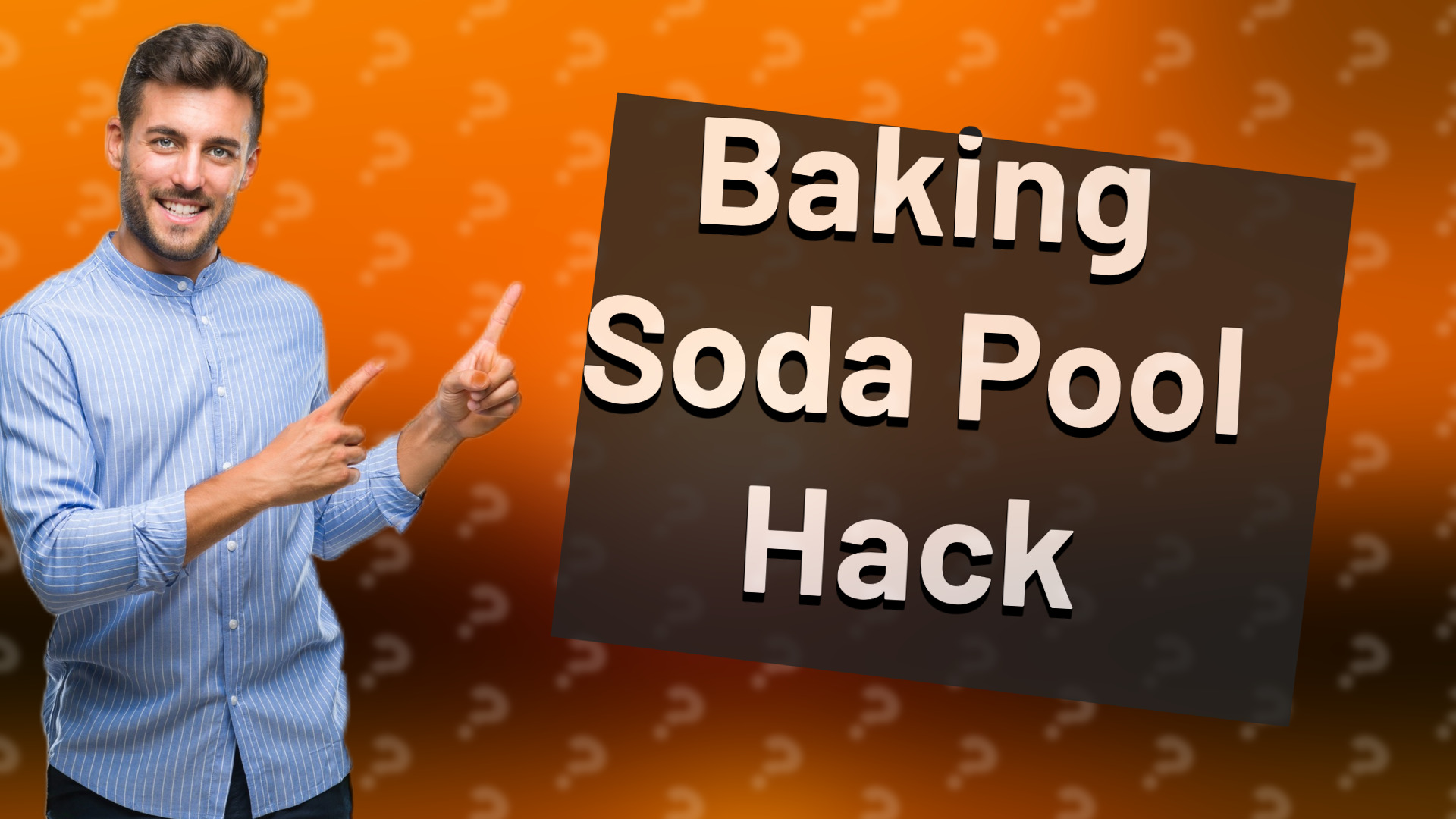 Baking Soda Pool Hack