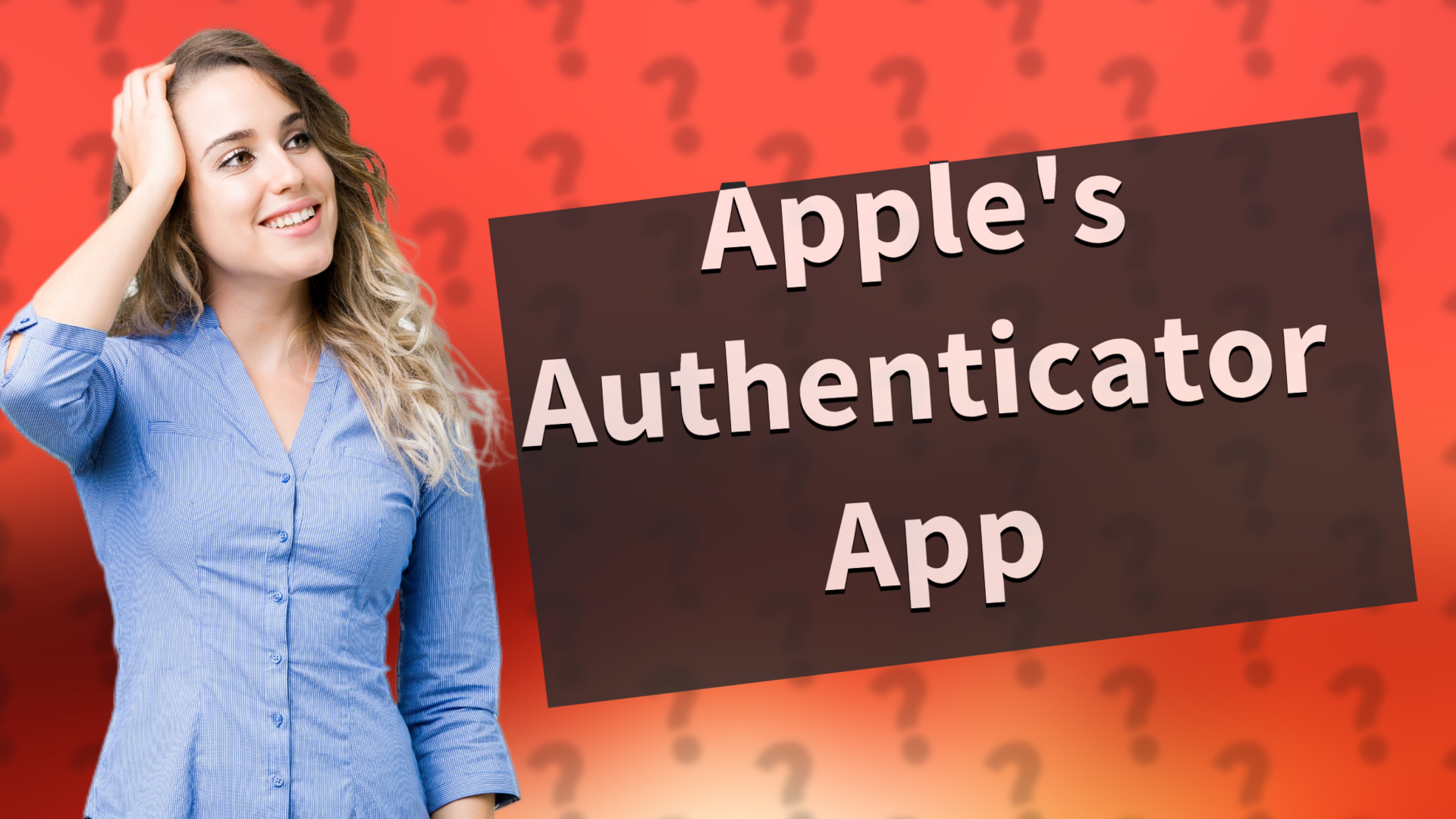 Apple's Authenticator App