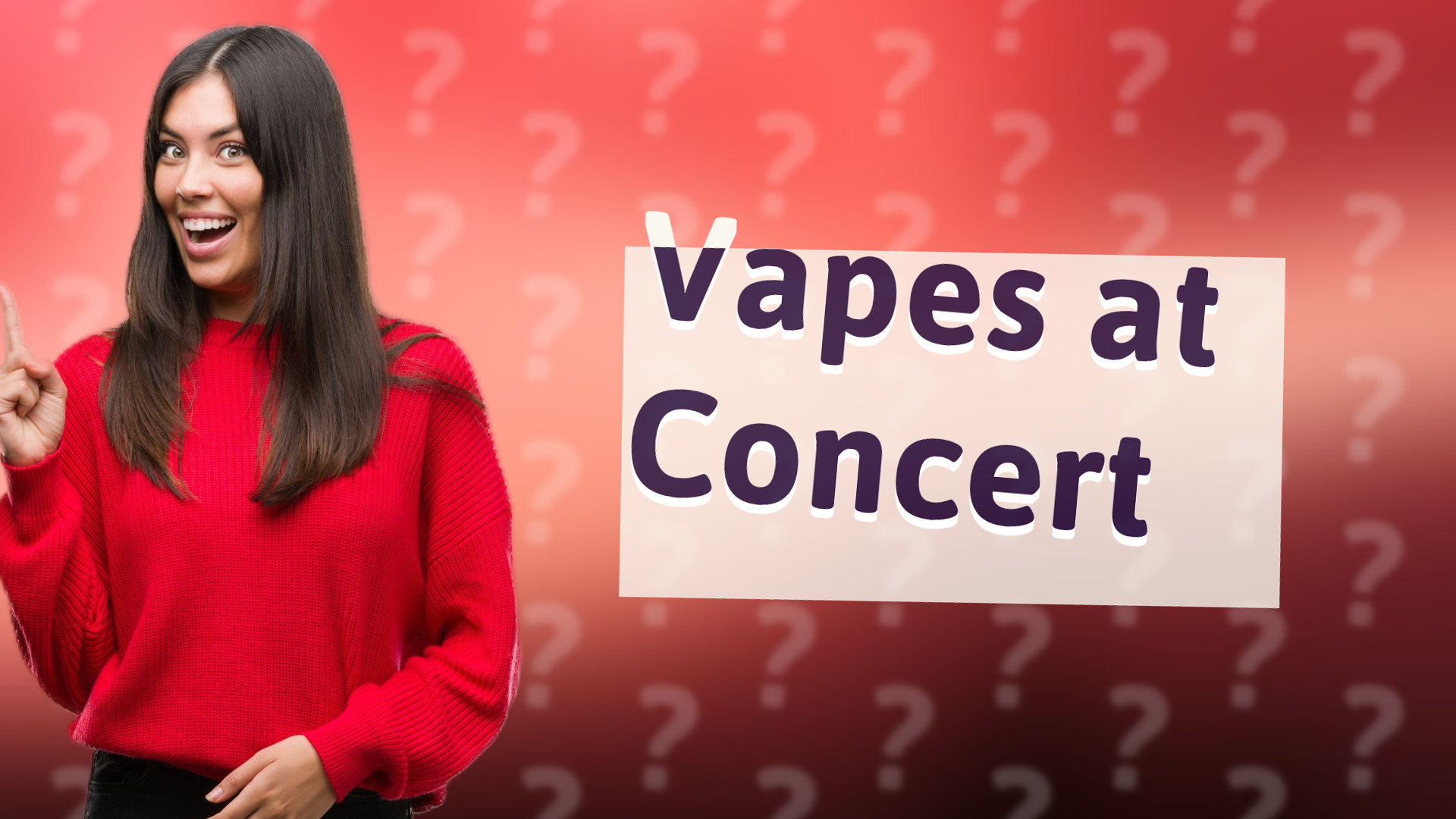 Vapes at Concert