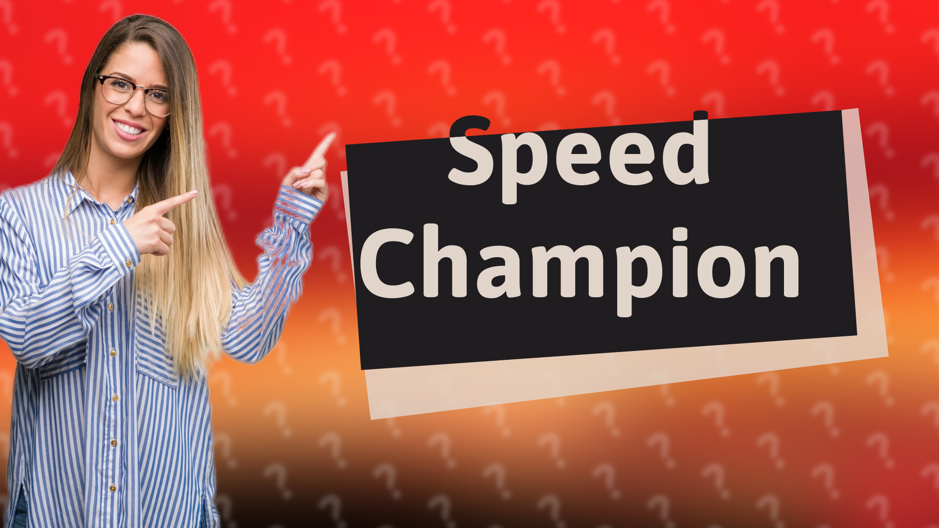 Speed Champion