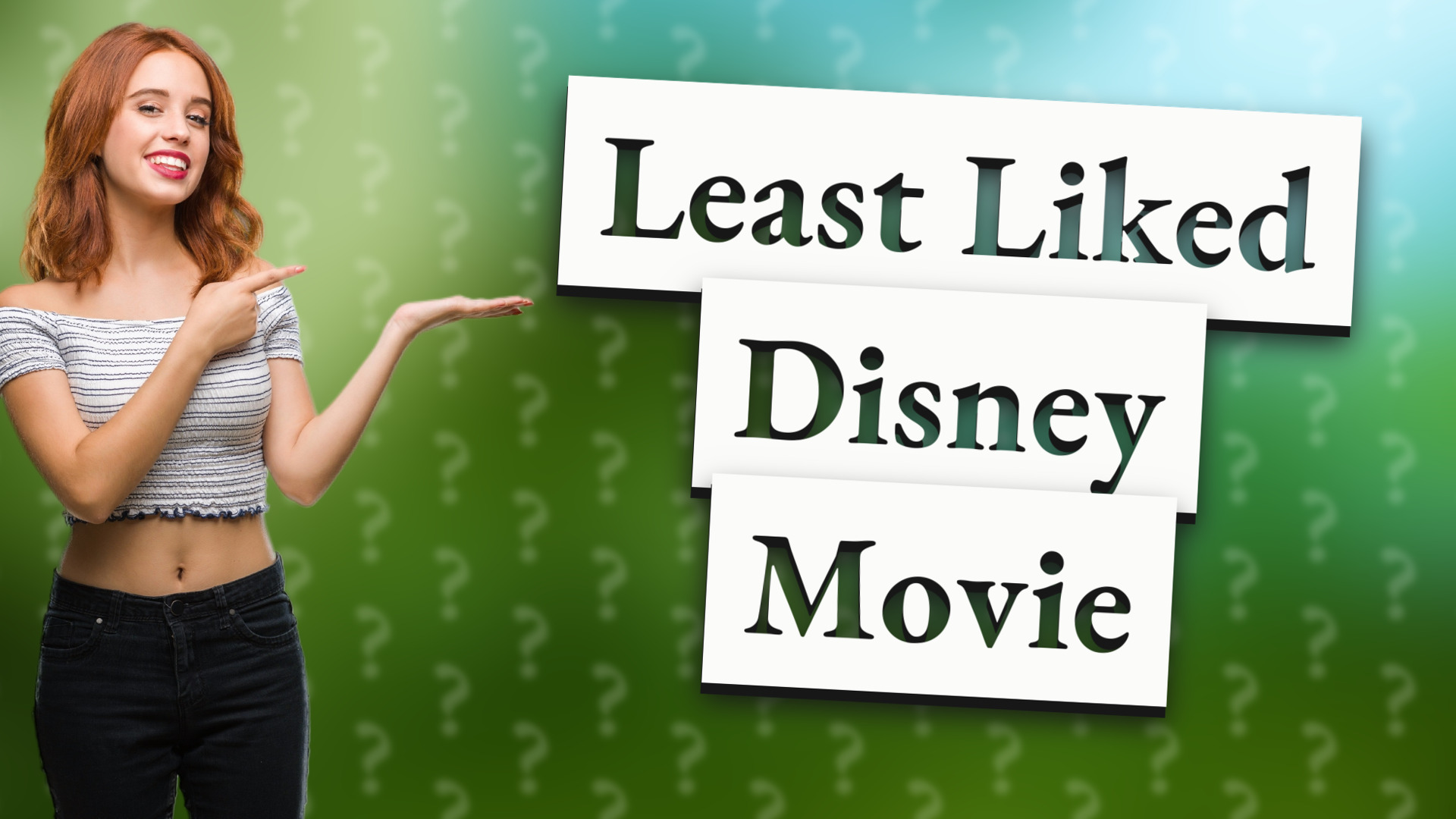 Least Liked Disney Movie