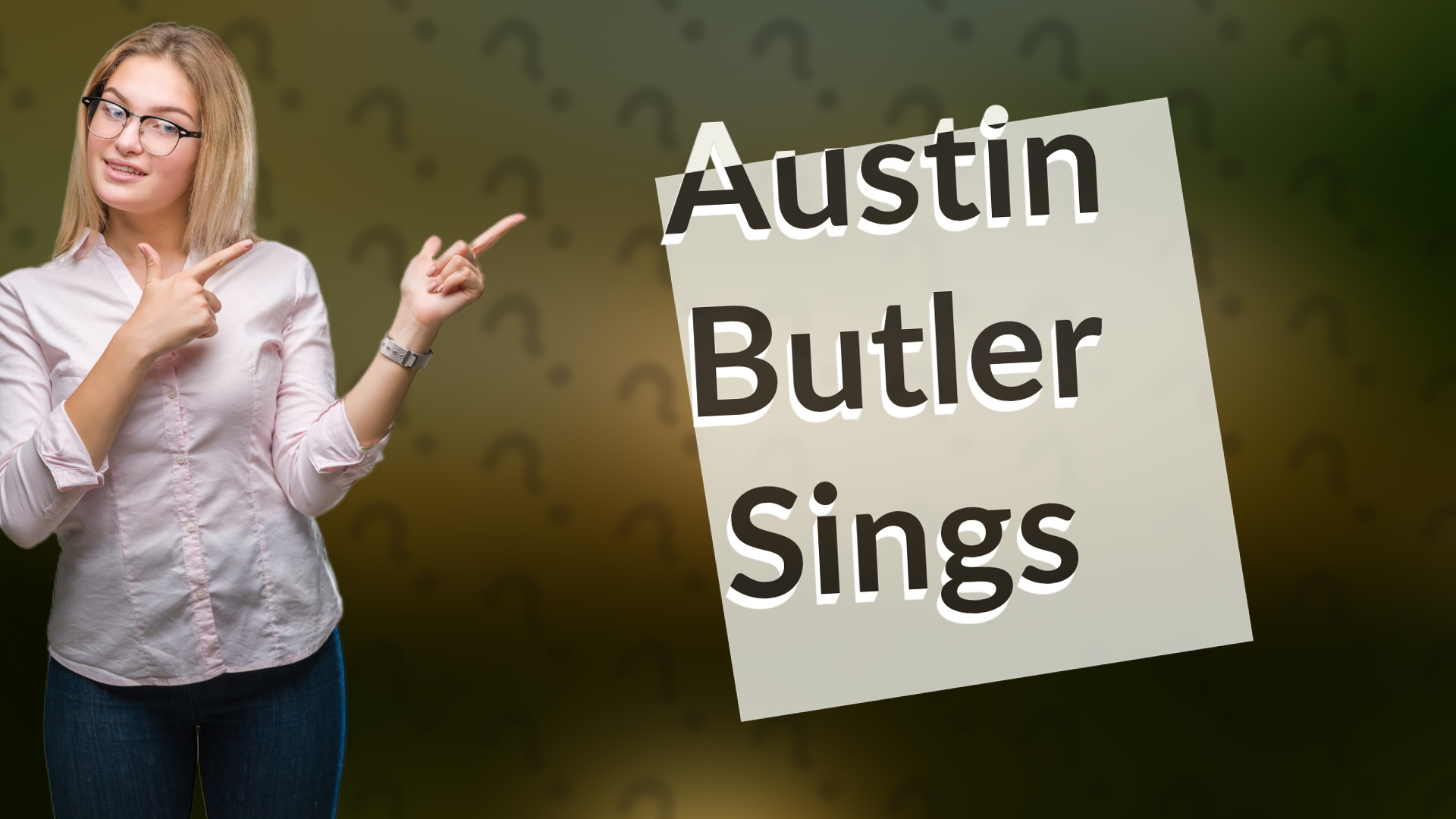 Austin Butler Sings