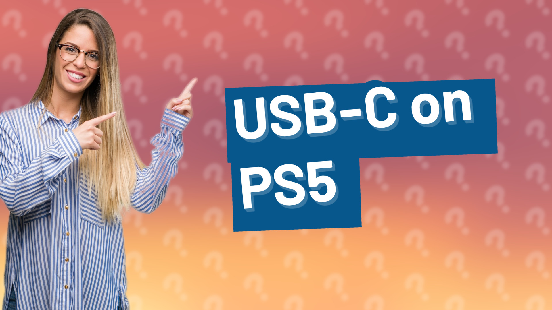 USB-C on PS5